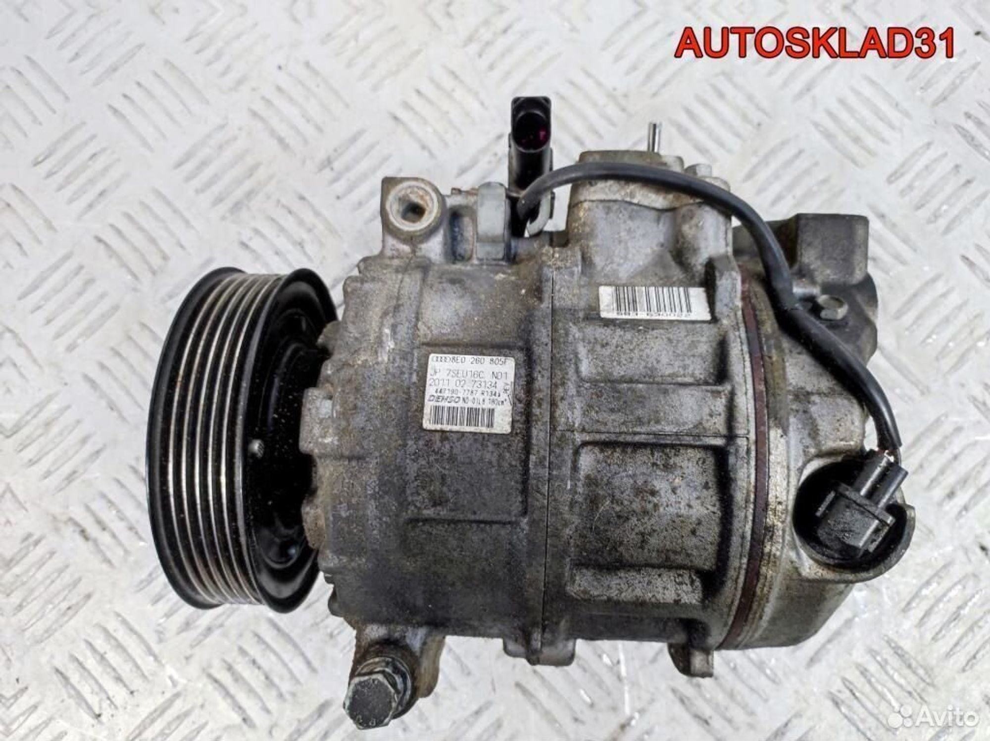 Компрессор кондиционера Audi A4 B6 8E0260805F, 12200 рублей, Дубовое