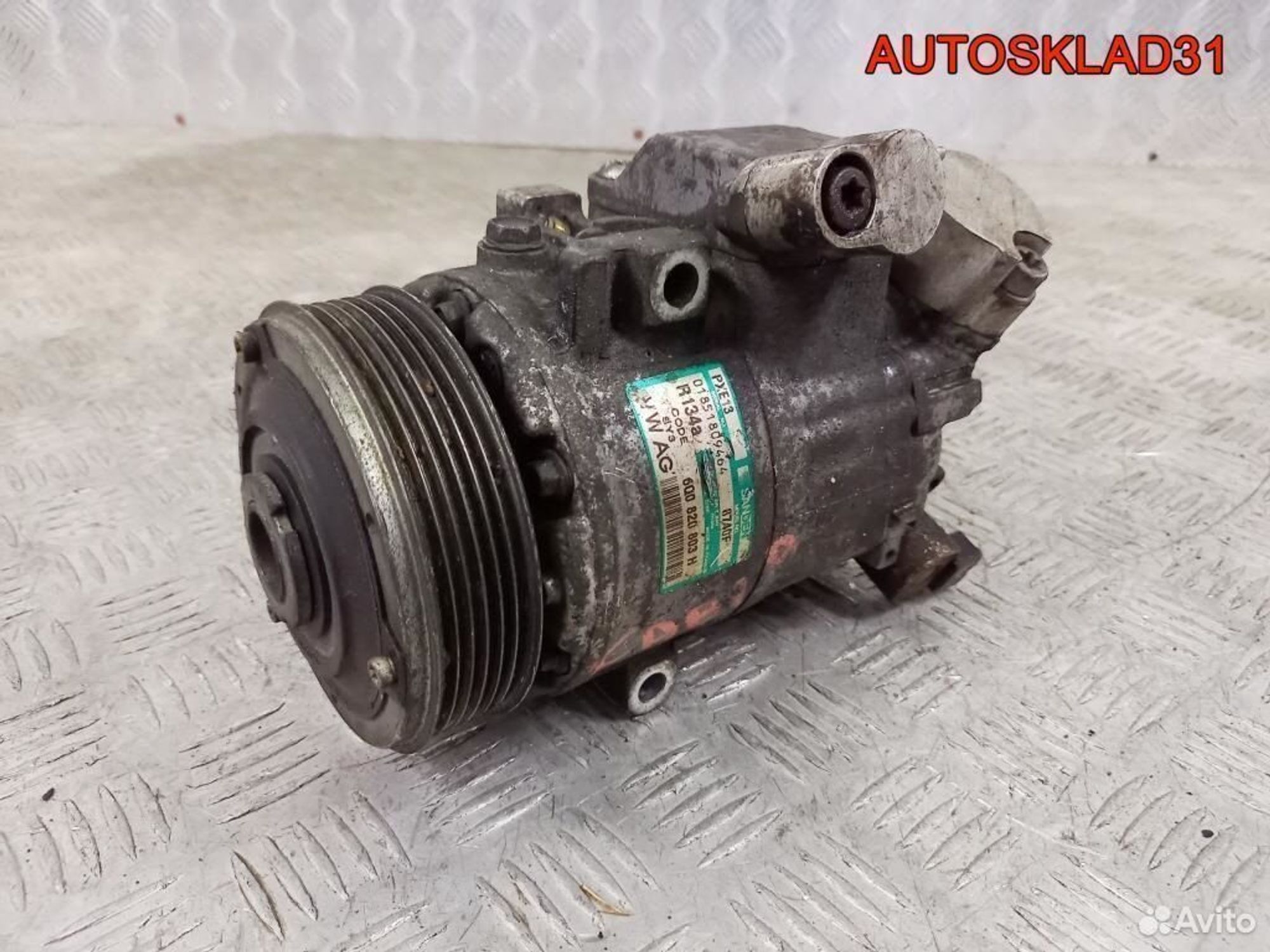 Компрессор кондиционера Skoda Fabia 6Q0820803H, 4100 рублей, Дубовое