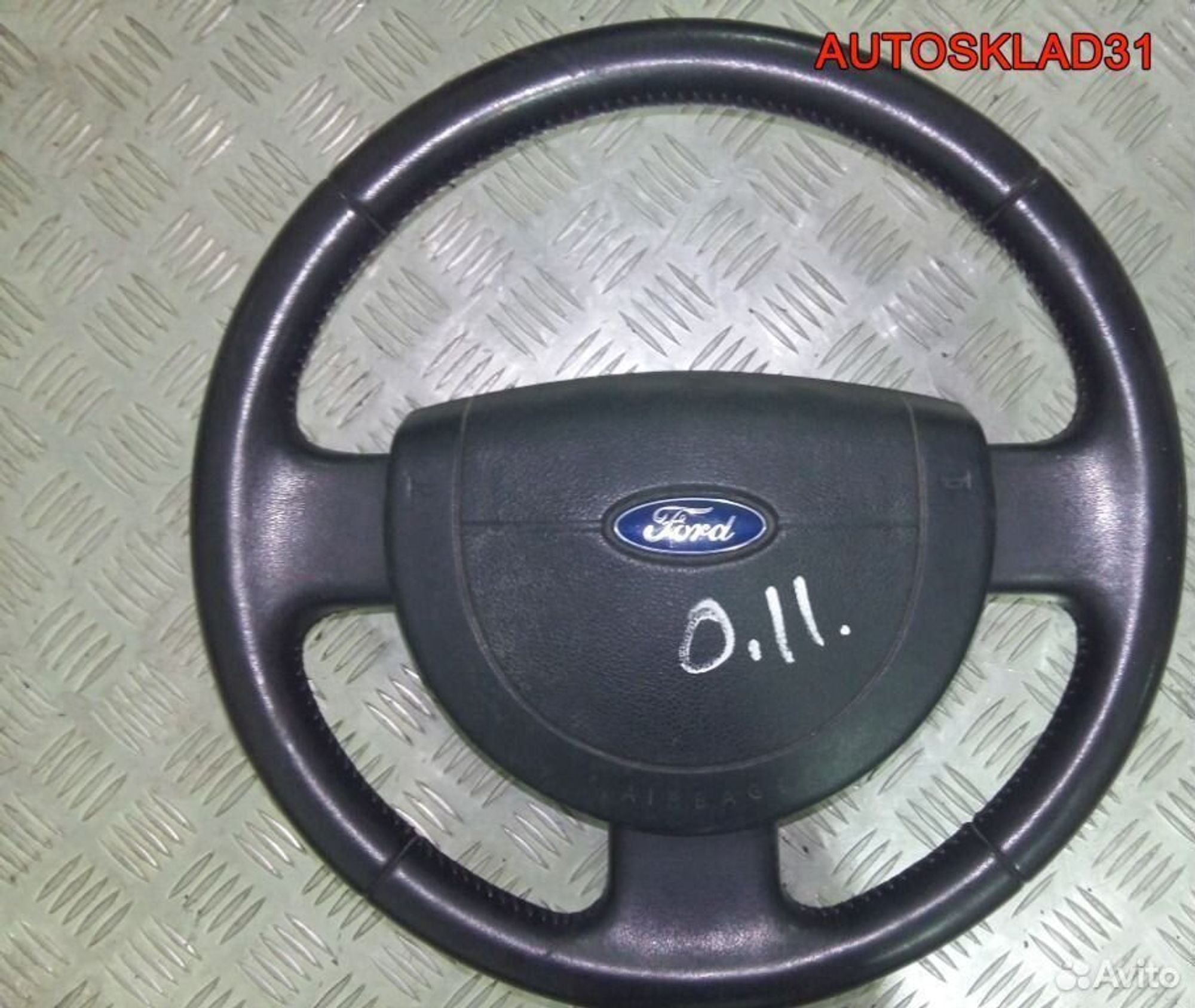 Рулевое колесо кожа Ford Fusion 1232942 Дорест, 3200 рублей, Дубовое