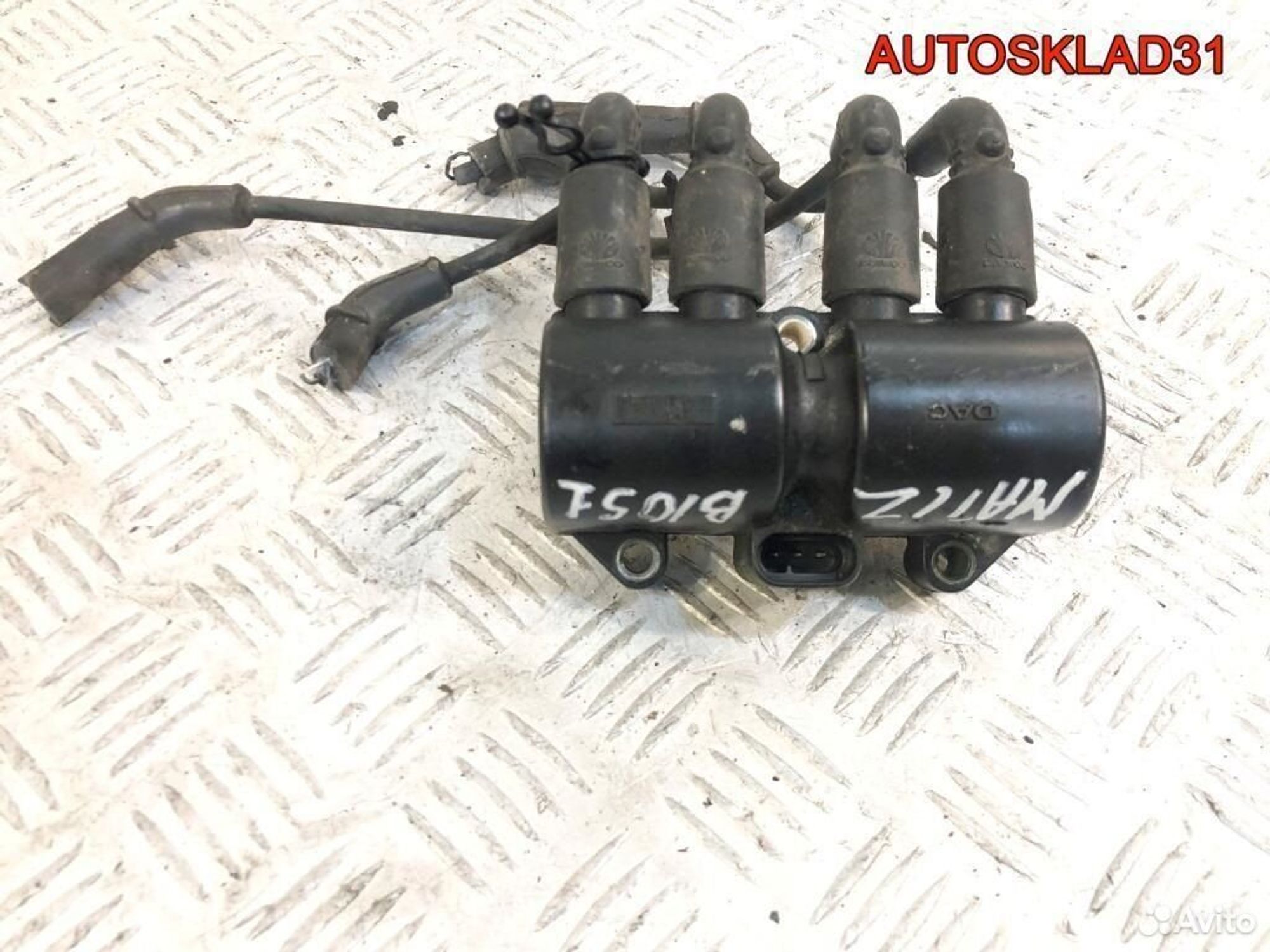 Катушка зажигания Daewoo Matiz 1.0 B10S1 25182496, 2500 рублей, Дубовое