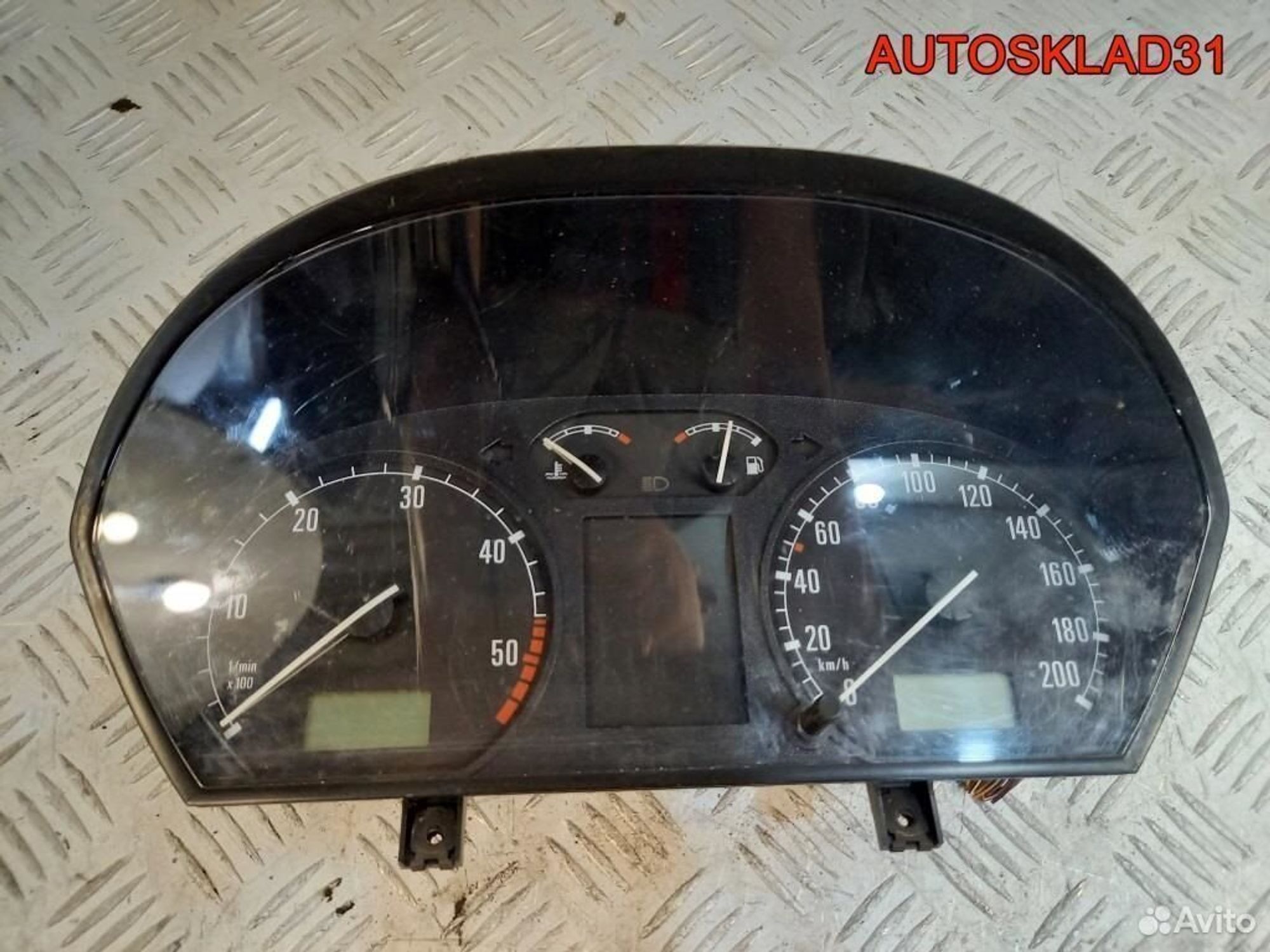 Панель приборов Skoda Fabia 6Y1919860A дизель, 2400 рублей, Дубовое