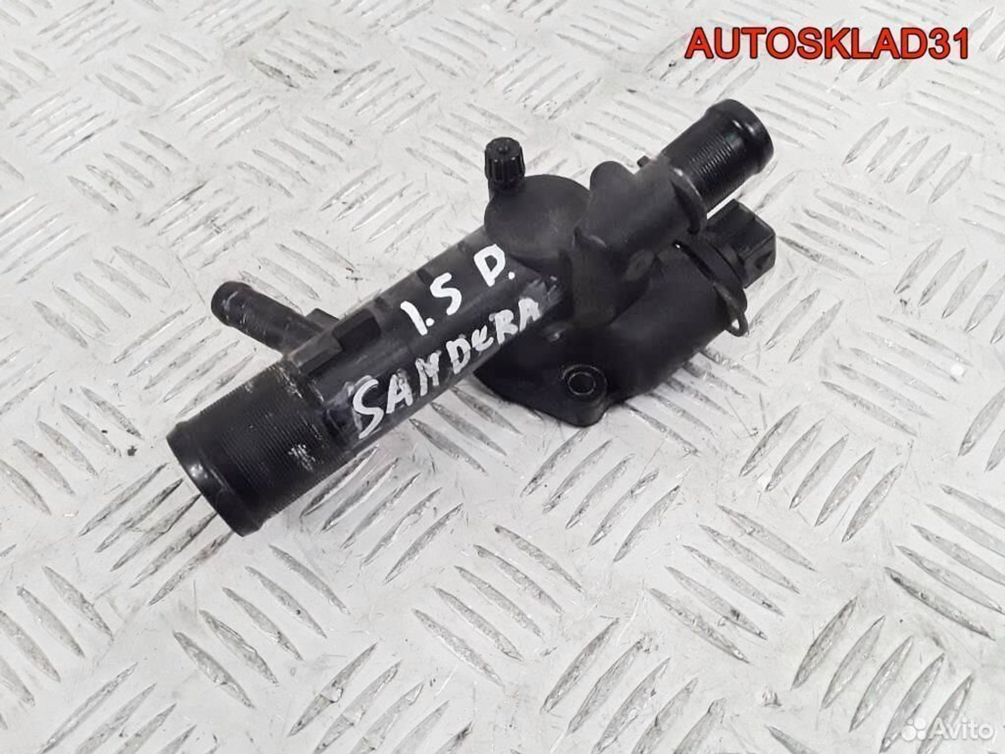 Корпус термостата Renault Sandero K9K 8200954288, 1700 рублей, Дубовое