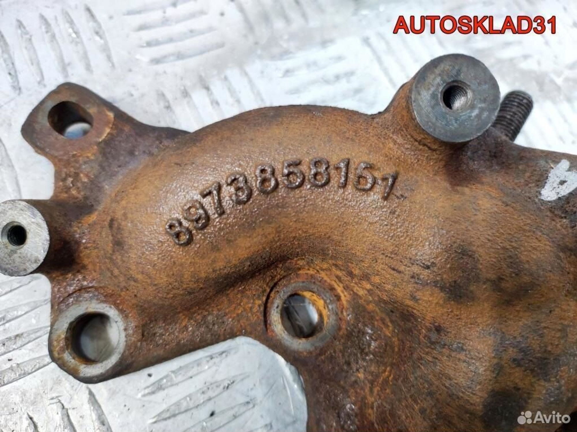 Коллектор выпускной Opel Astra H Z17dtн 97385815, 500 рублей, Дубовое