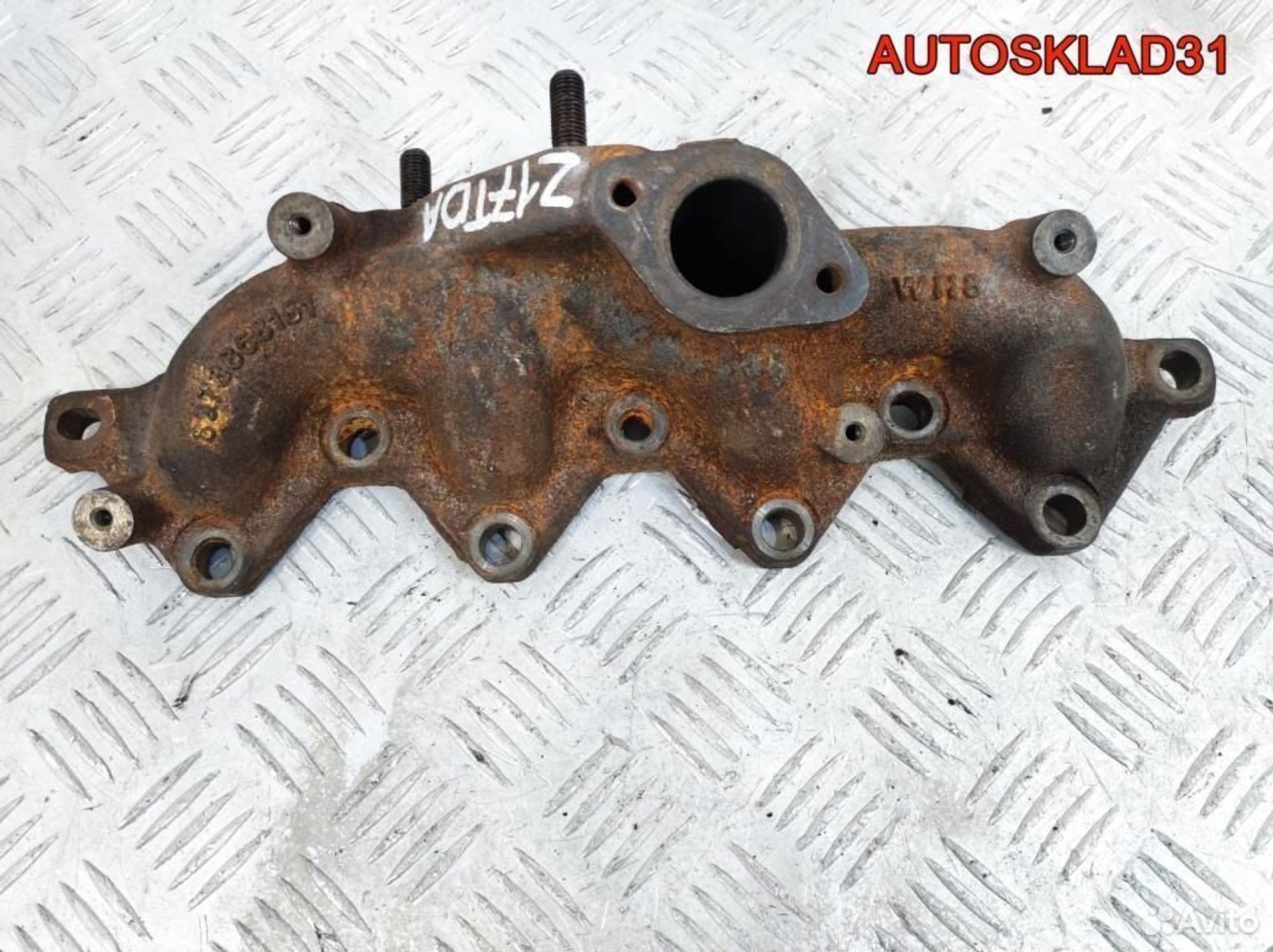 Коллектор выпускной Opel Astra H Z17dtн 97385815, 500 рублей, Дубовое