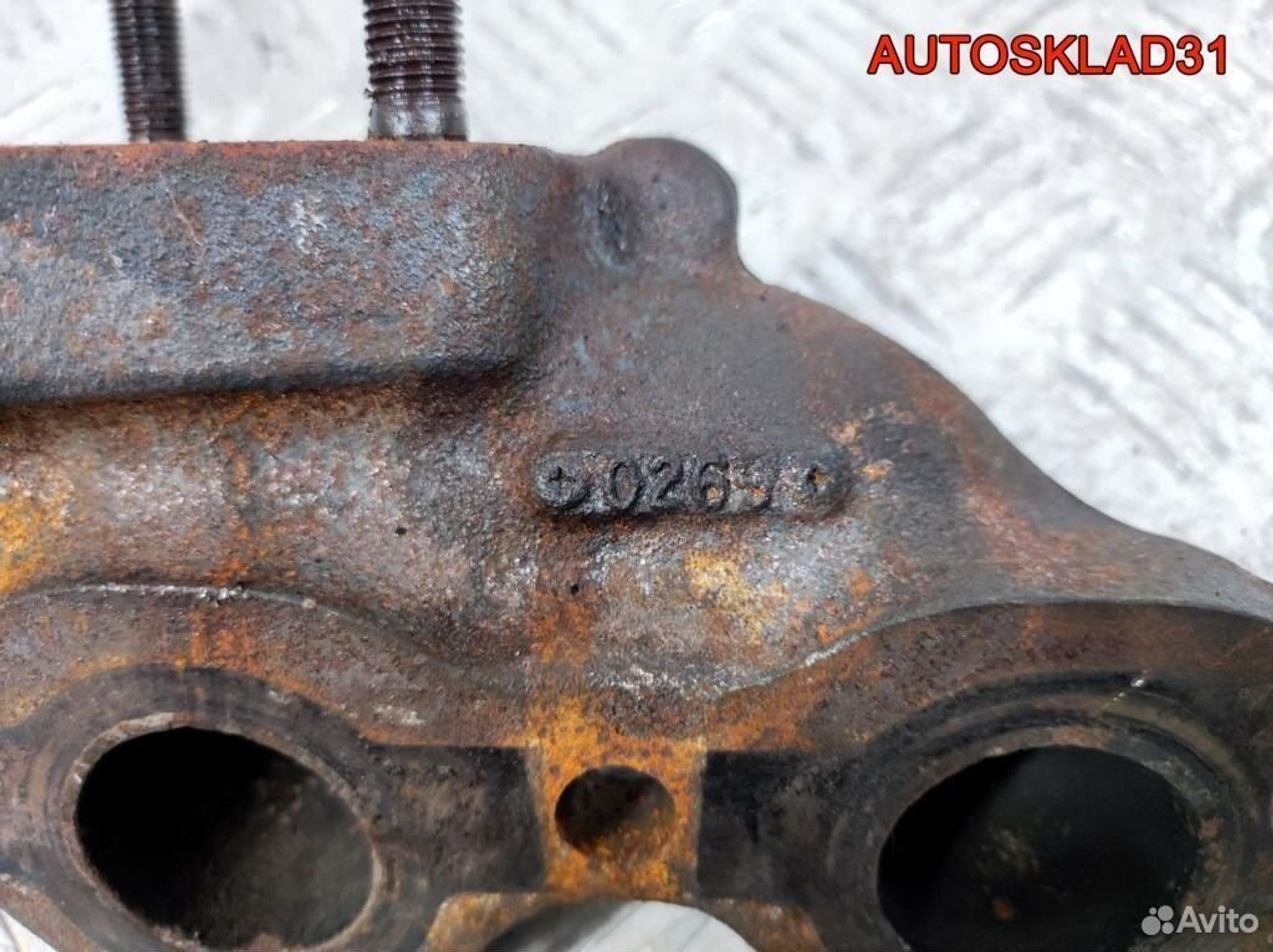 Коллектор выпускной Opel Astra H Z17dtн 97385815, 500 рублей, Дубовое