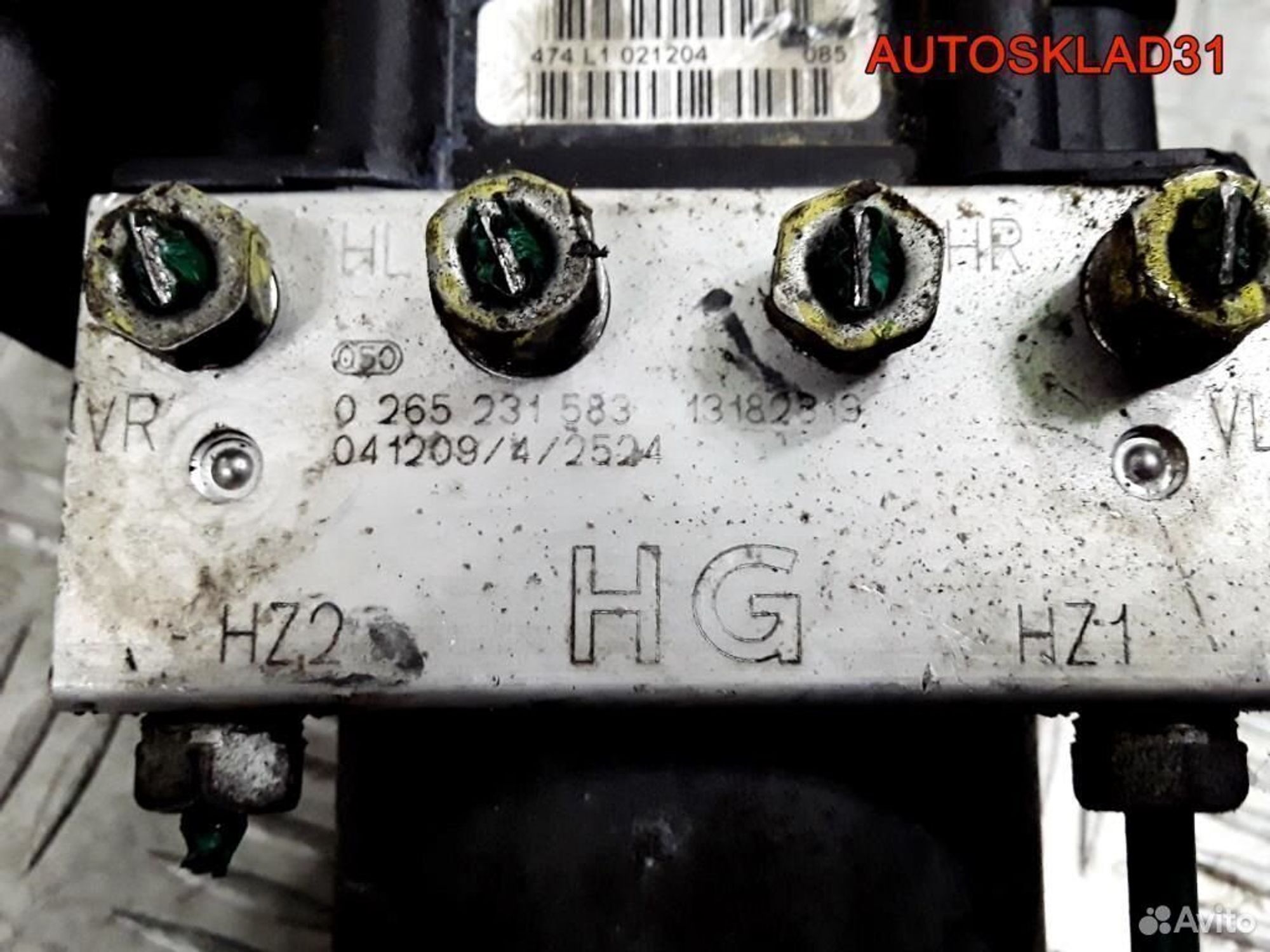 Блок ABS Opel Meriva A 13182319, 1500 рублей, Дубовое