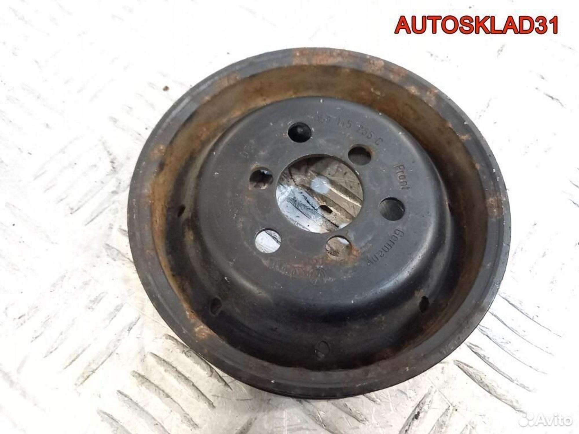 Шкив насоса гур Audi A6 C4 1.8 ADR 058145255C, 600 рублей, Дубовое