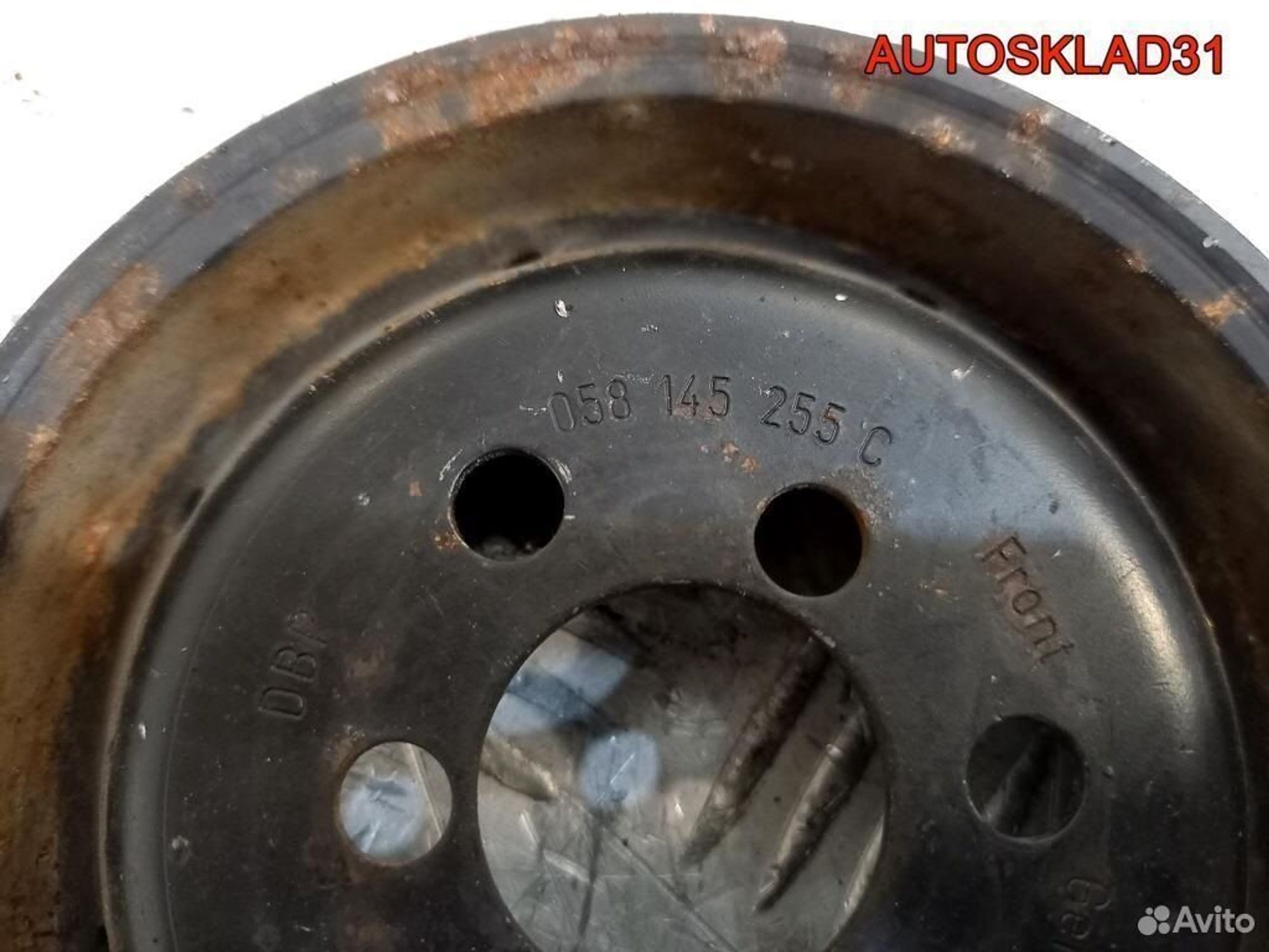 Шкив насоса гур Audi A6 C4 1.8 ADR 058145255C, 600 рублей, Дубовое