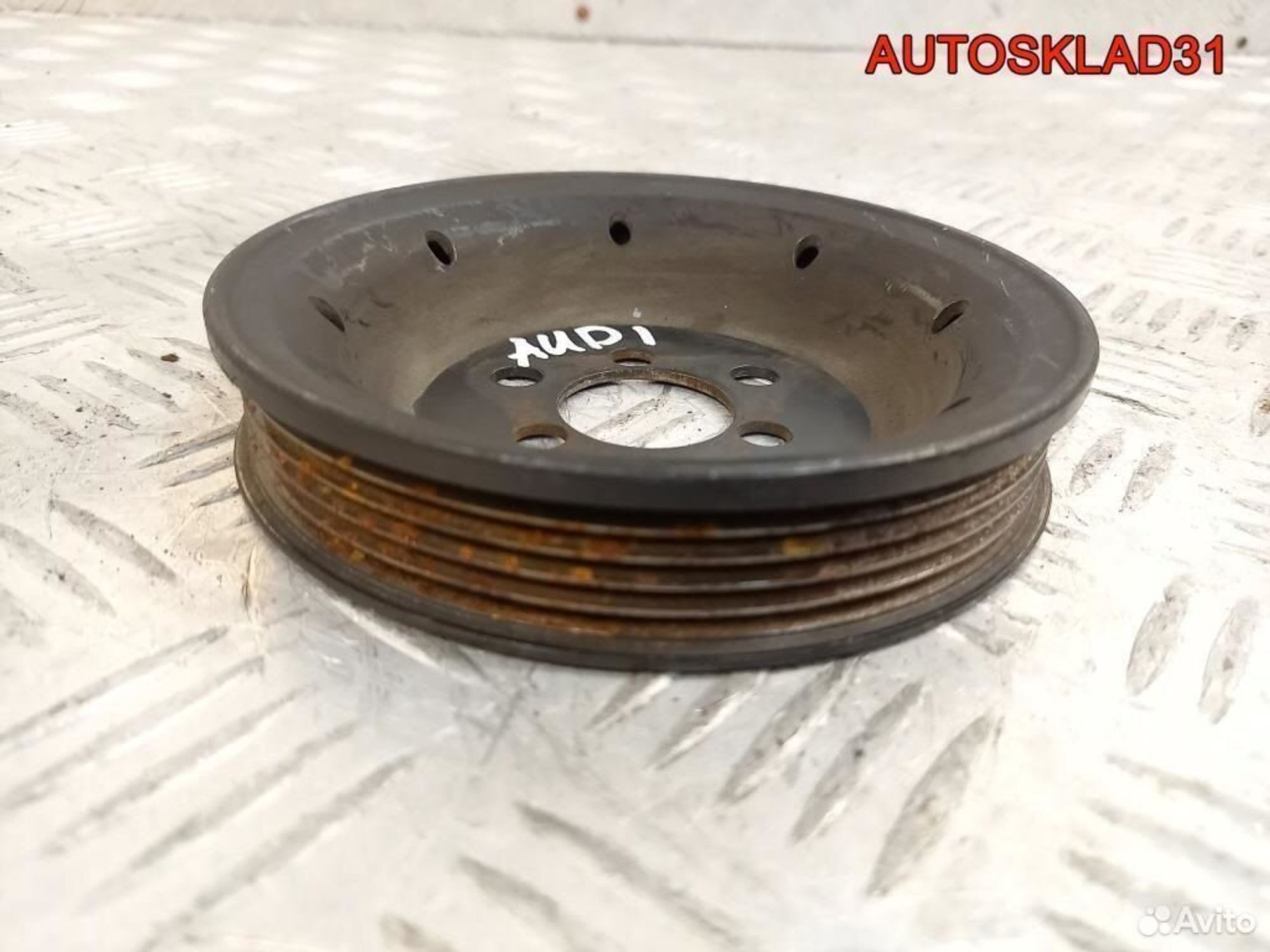 Шкив насоса гур Audi A6 C4 1.8 ADR 058145255C, 600 рублей, Дубовое