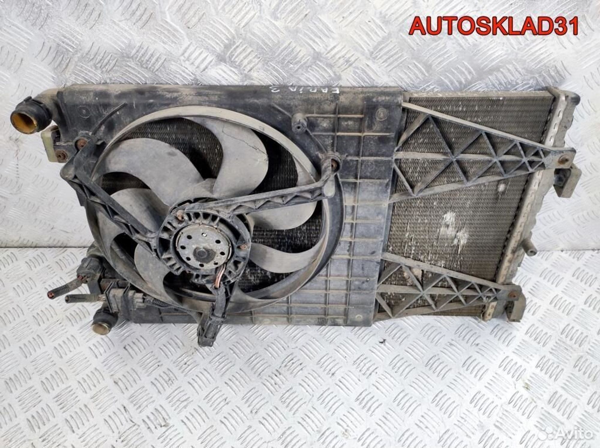 Вентилятор радиатора Skoda Fabia 6Q0121253L, 3200 рублей, Дубовое