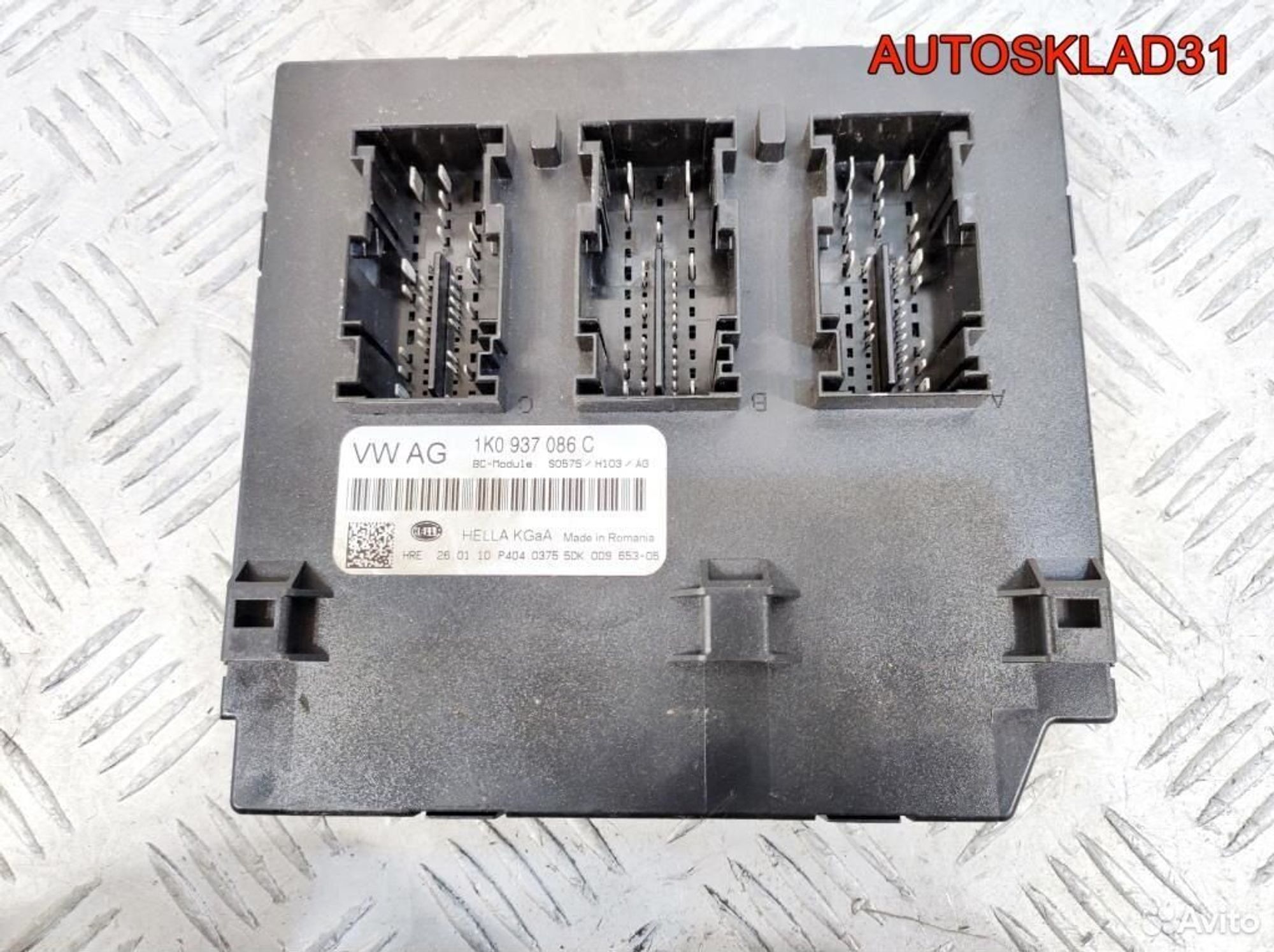 Блок комфорта Volkswagen Golf 6 1K0937086C, 4100 рублей, Дубовое