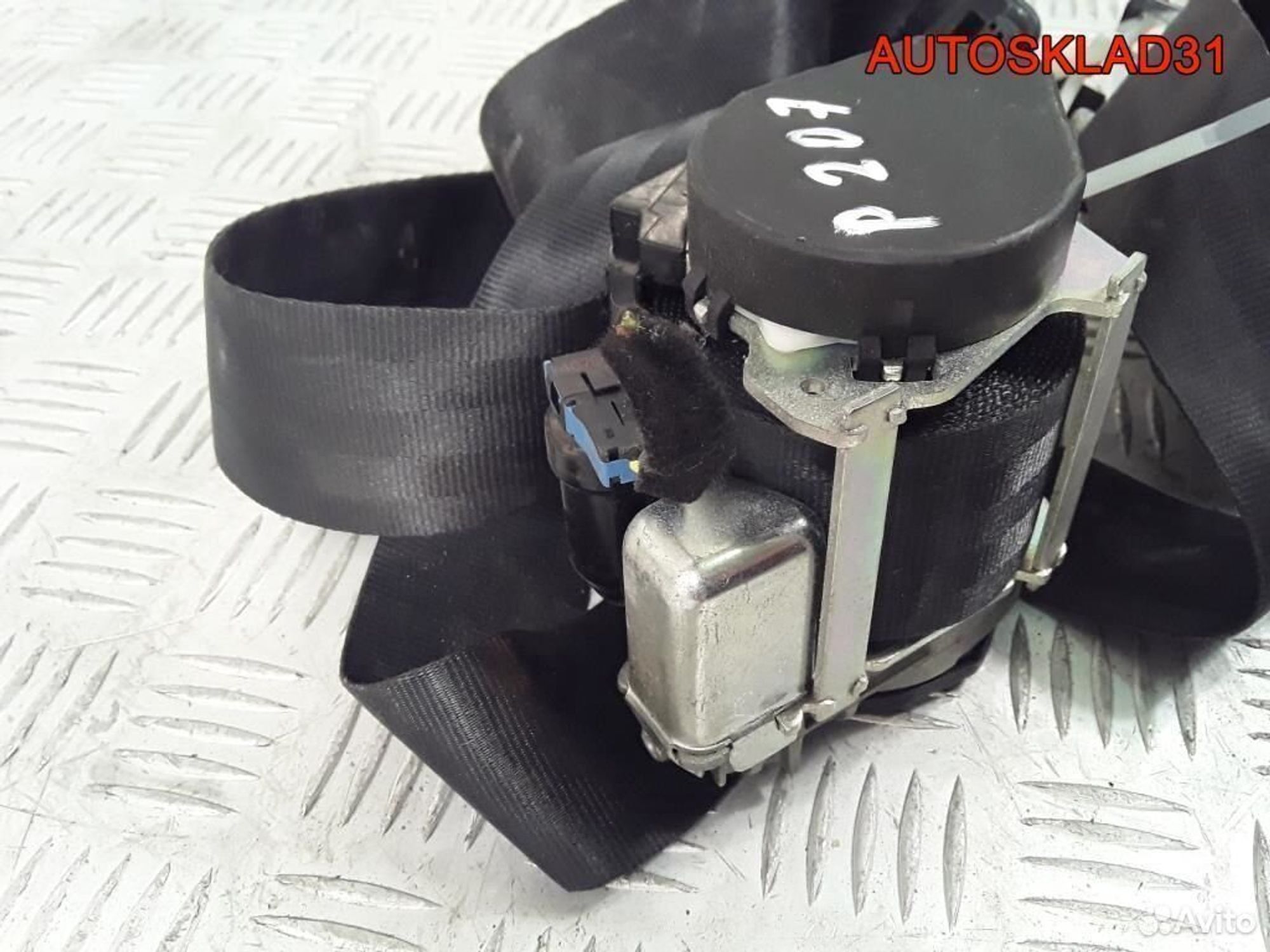 Ремень безопасности передний Peugeot 207 8975CA, 4800 рублей, Дубовое