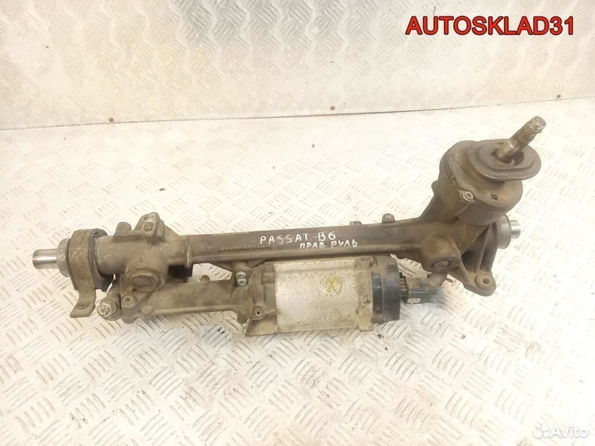 Рейка рулевая правый руль VW Passat B6 3C2423051F, 4500 рублей, Дубовое