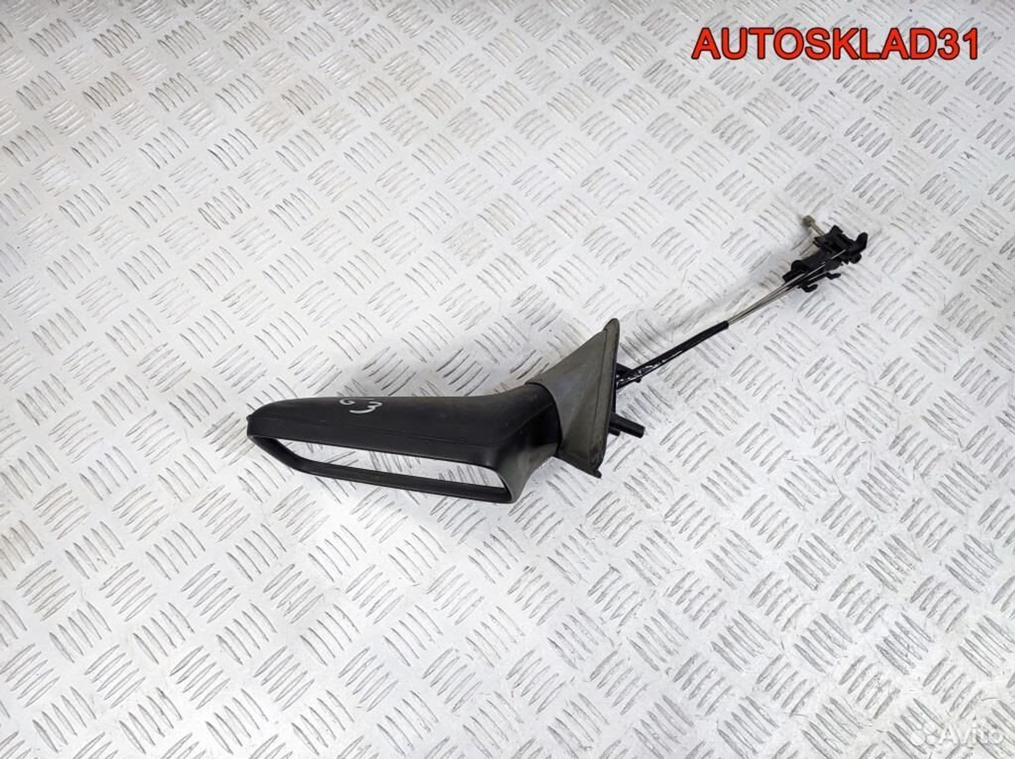 Зеркало левое механическое VW Golf 3 1H1857507, 1700 рублей, Дубовое