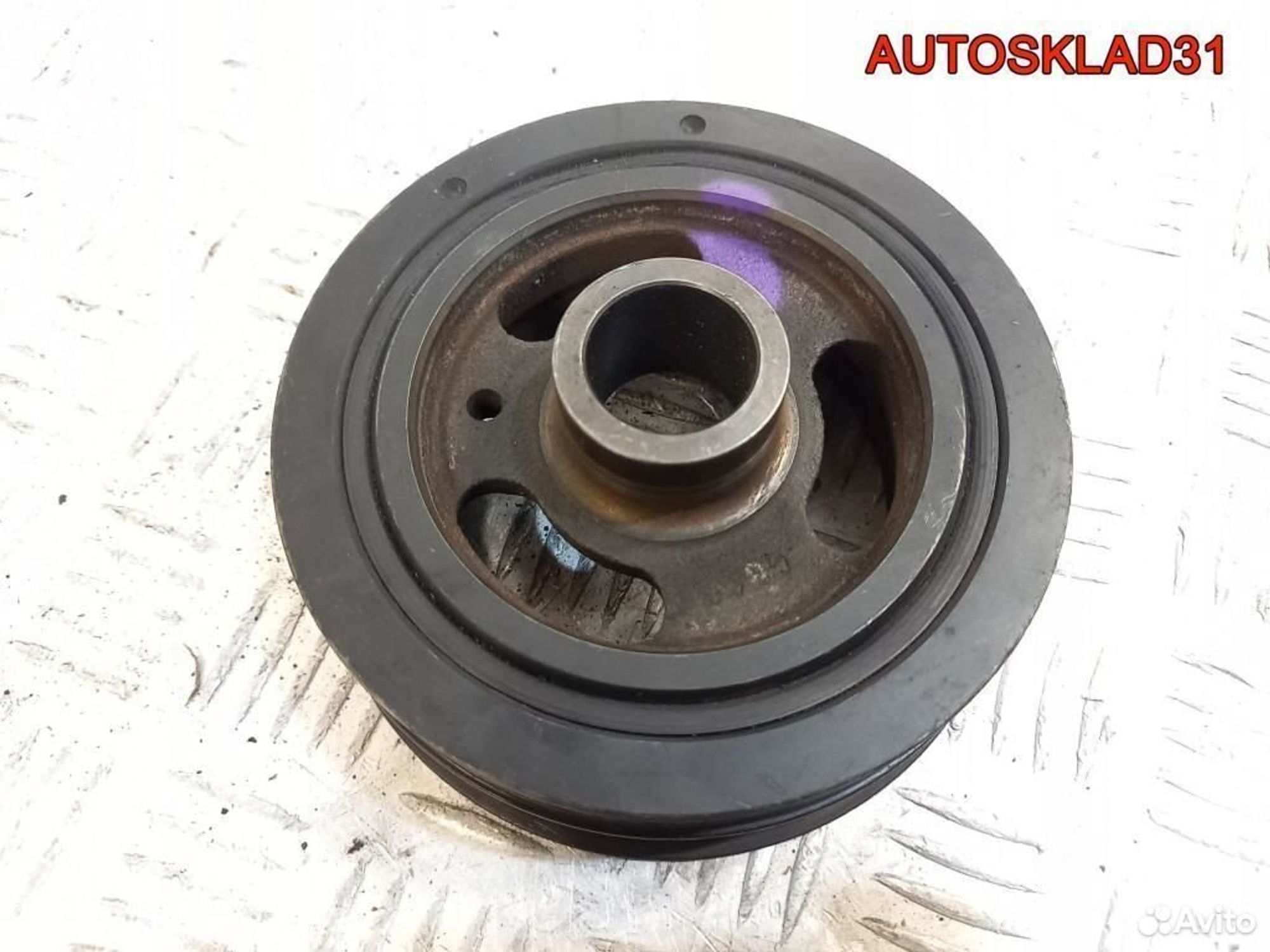 Шкив коленвала Ford Focus 2 2.0 aoda 4m5g6316fc, 1400 рублей, Дубовое