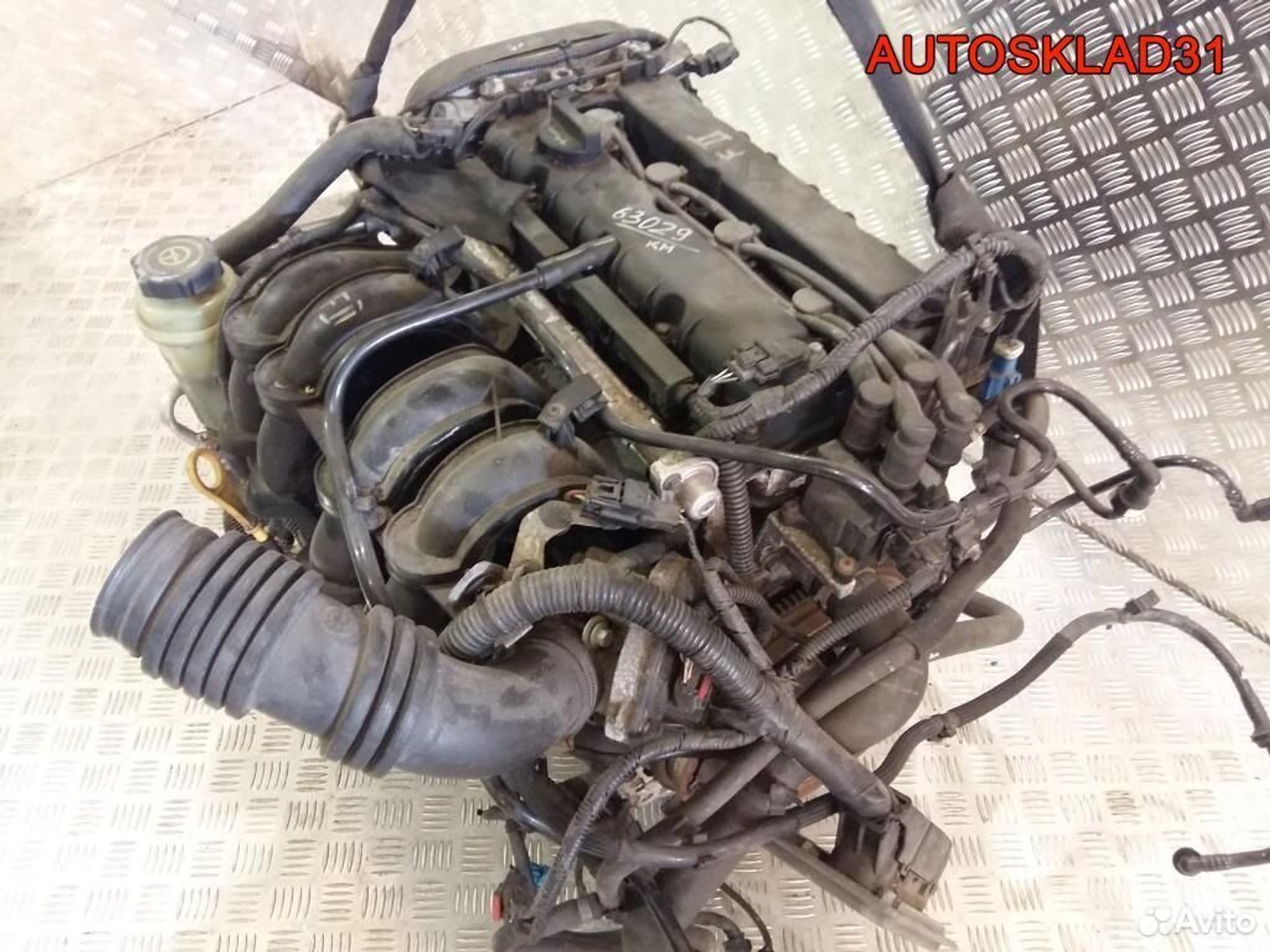 Двигатель HXDA Ford Focus 2 1.6 Бензин, 100000 рублей, Дубовое