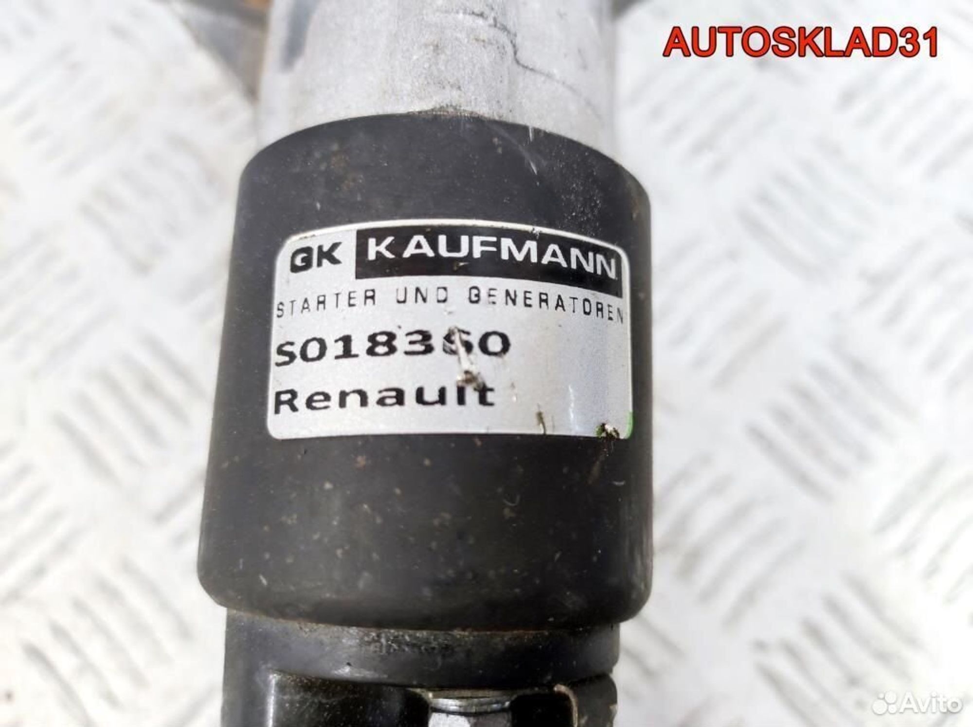 Стартер Renault Scenic 2.0 F4R 570516094010 Бензин, 4100 рублей, Дубовое