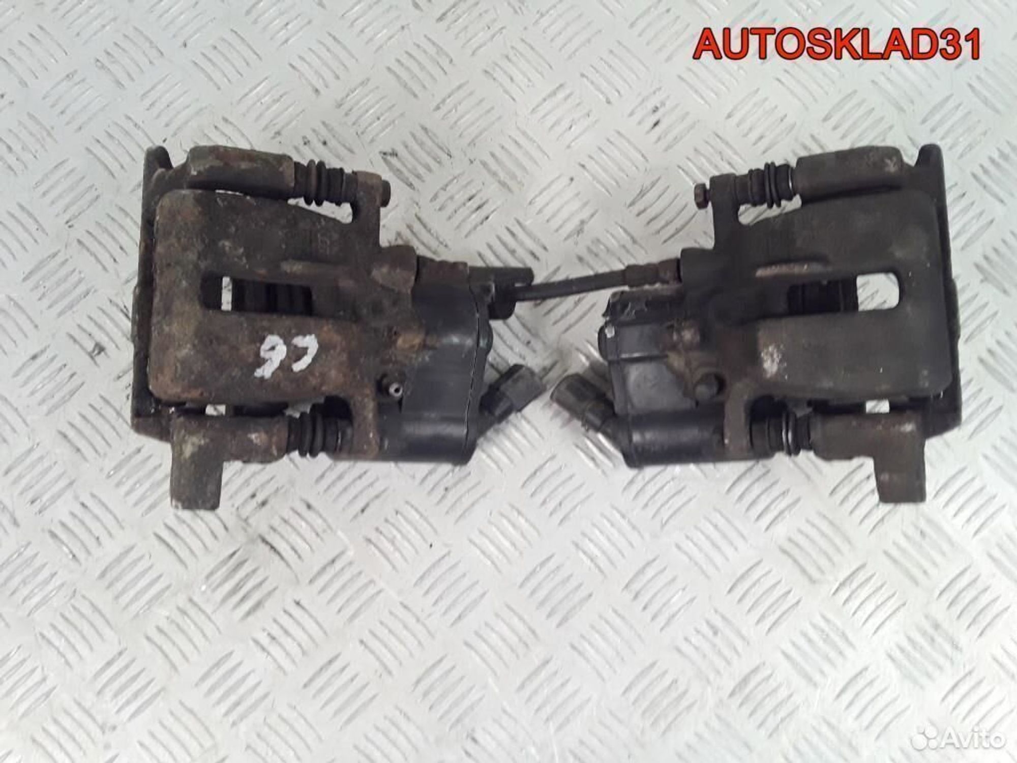 Суппорт тормозной задний Audi A6 C6 4F0615403F, 5000 рублей, Дубовое