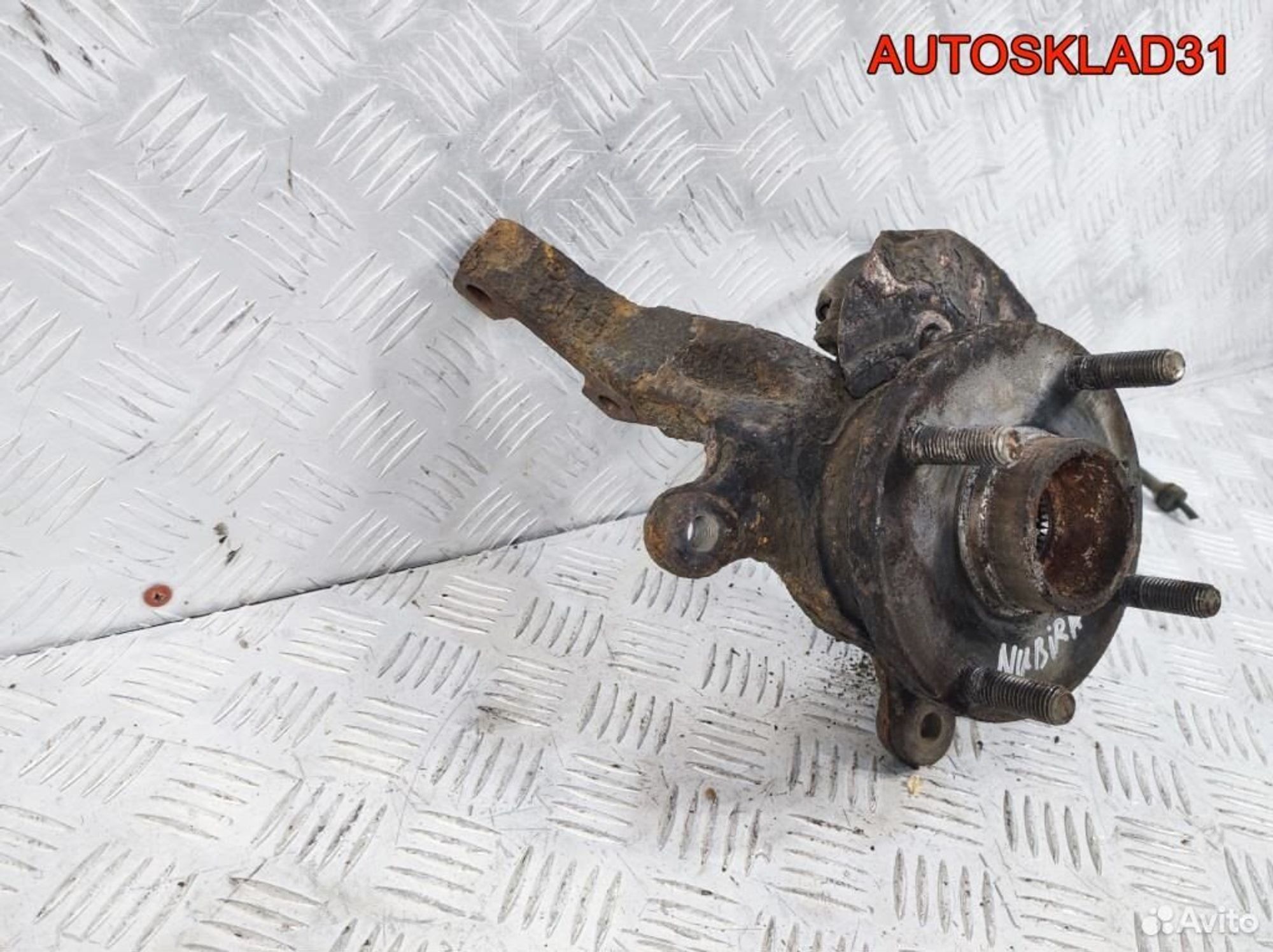 Кулак поворотный передний левый Daewoo Nubira, 2500 рублей, Дубовое