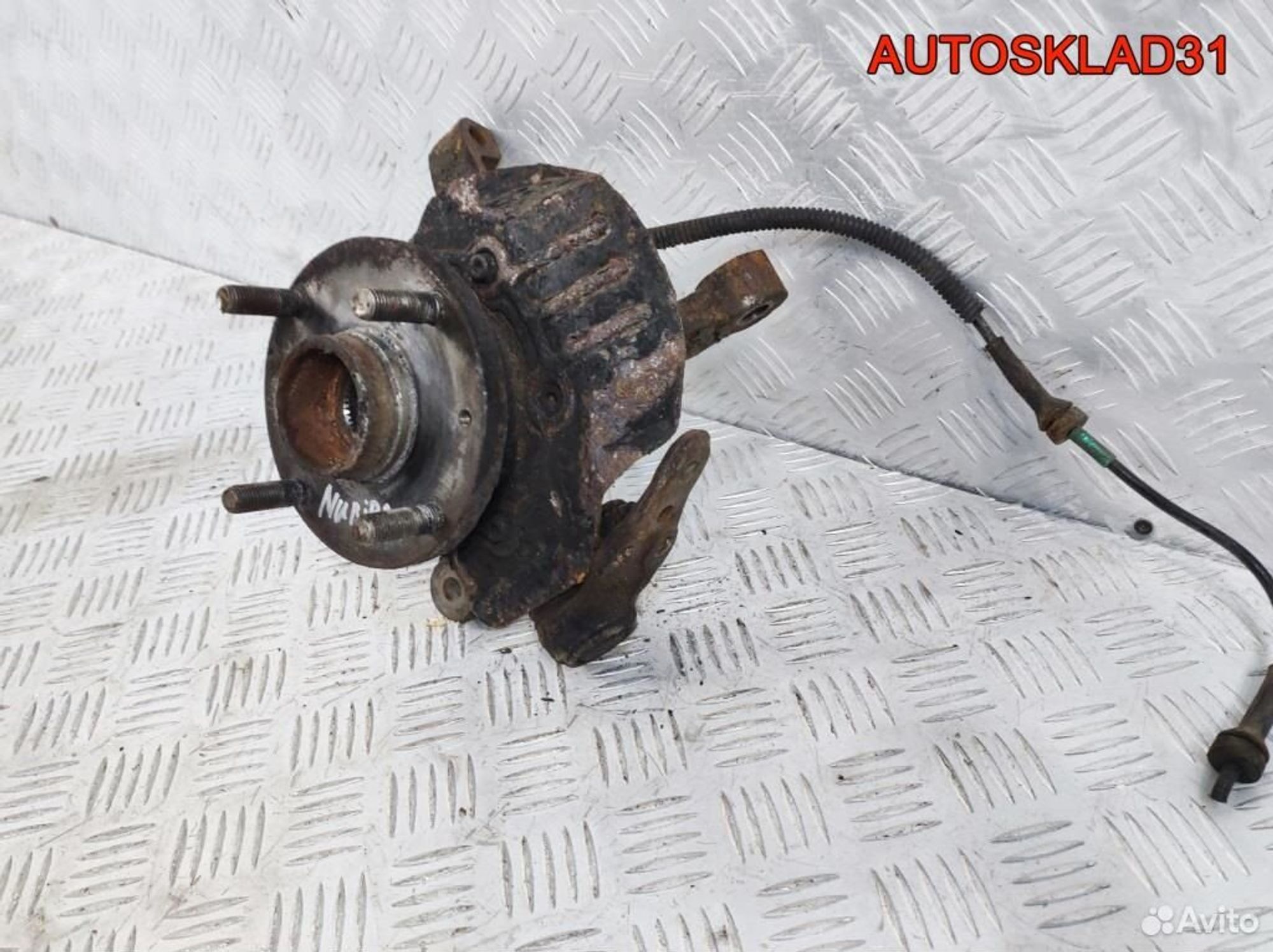 Кулак поворотный передний левый Daewoo Nubira, 2500 рублей, Дубовое