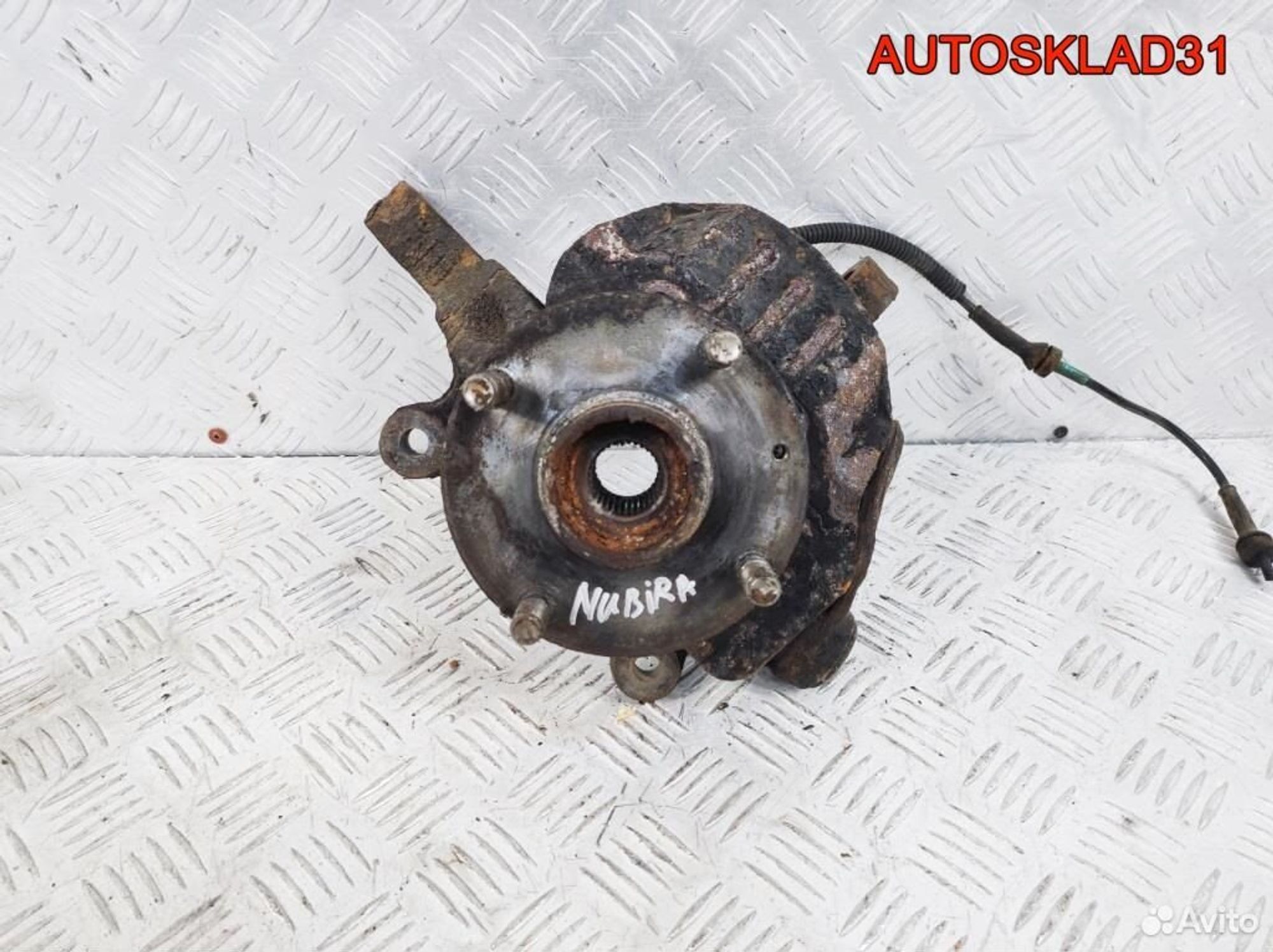 Кулак поворотный передний левый Daewoo Nubira, 2500 рублей, Дубовое