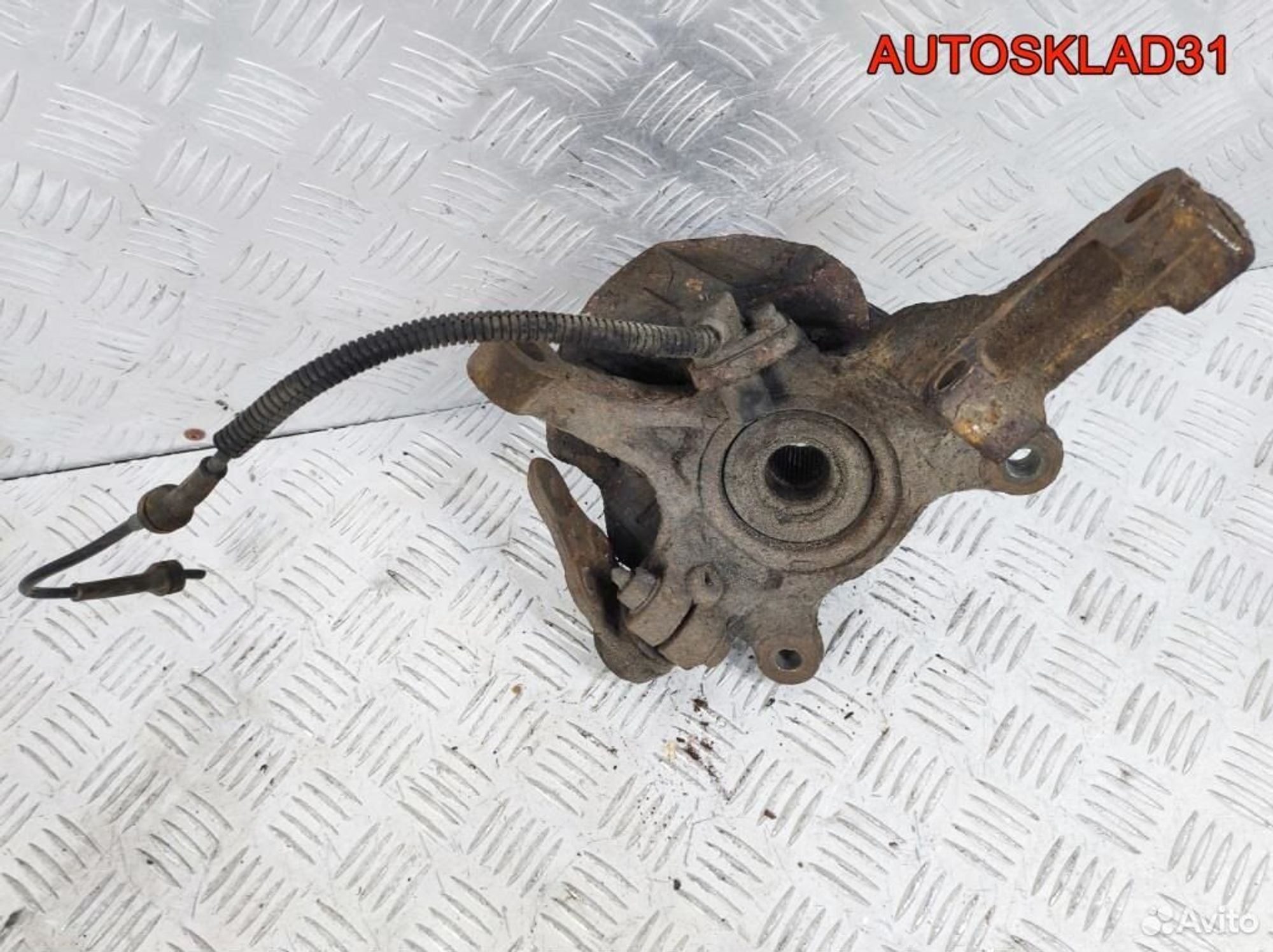 Кулак поворотный передний левый Daewoo Nubira, 2500 рублей, Дубовое