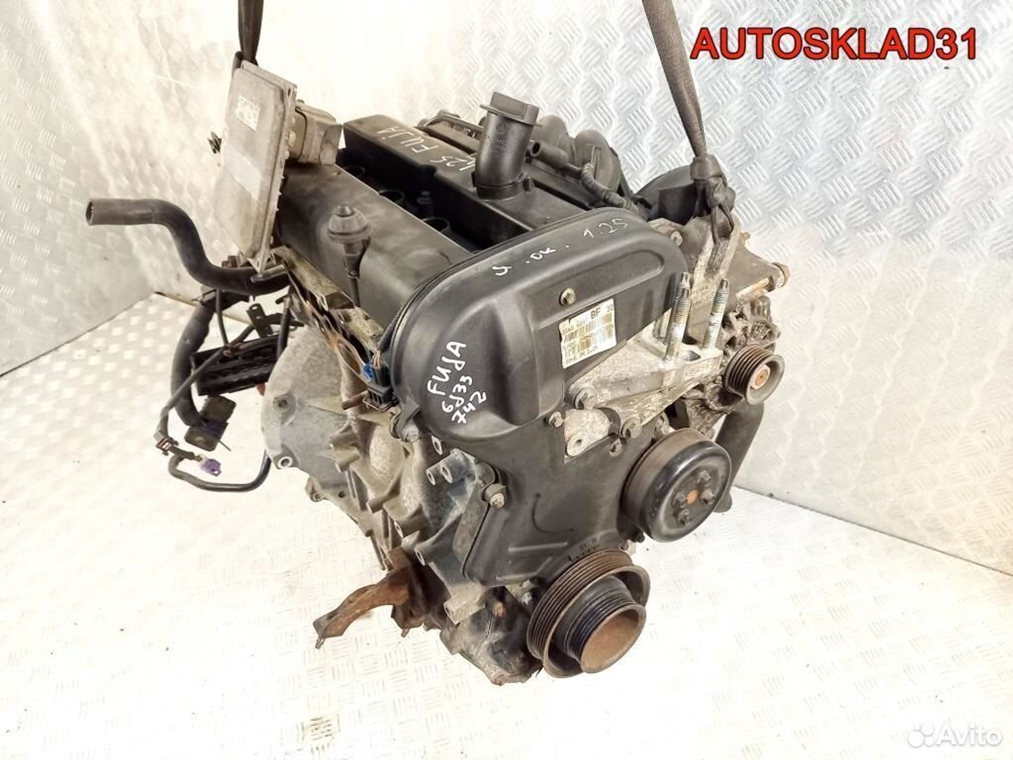 Двигатель fuja Ford Fiesta 1.25 бензин, 29000 рублей, Дубовое