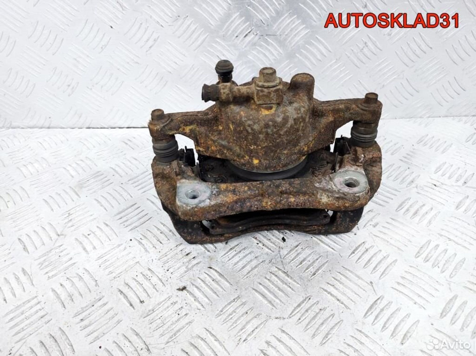 Суппорт тормозной перед левый Opel Astra J Бензин, 2100 рублей, Дубовое