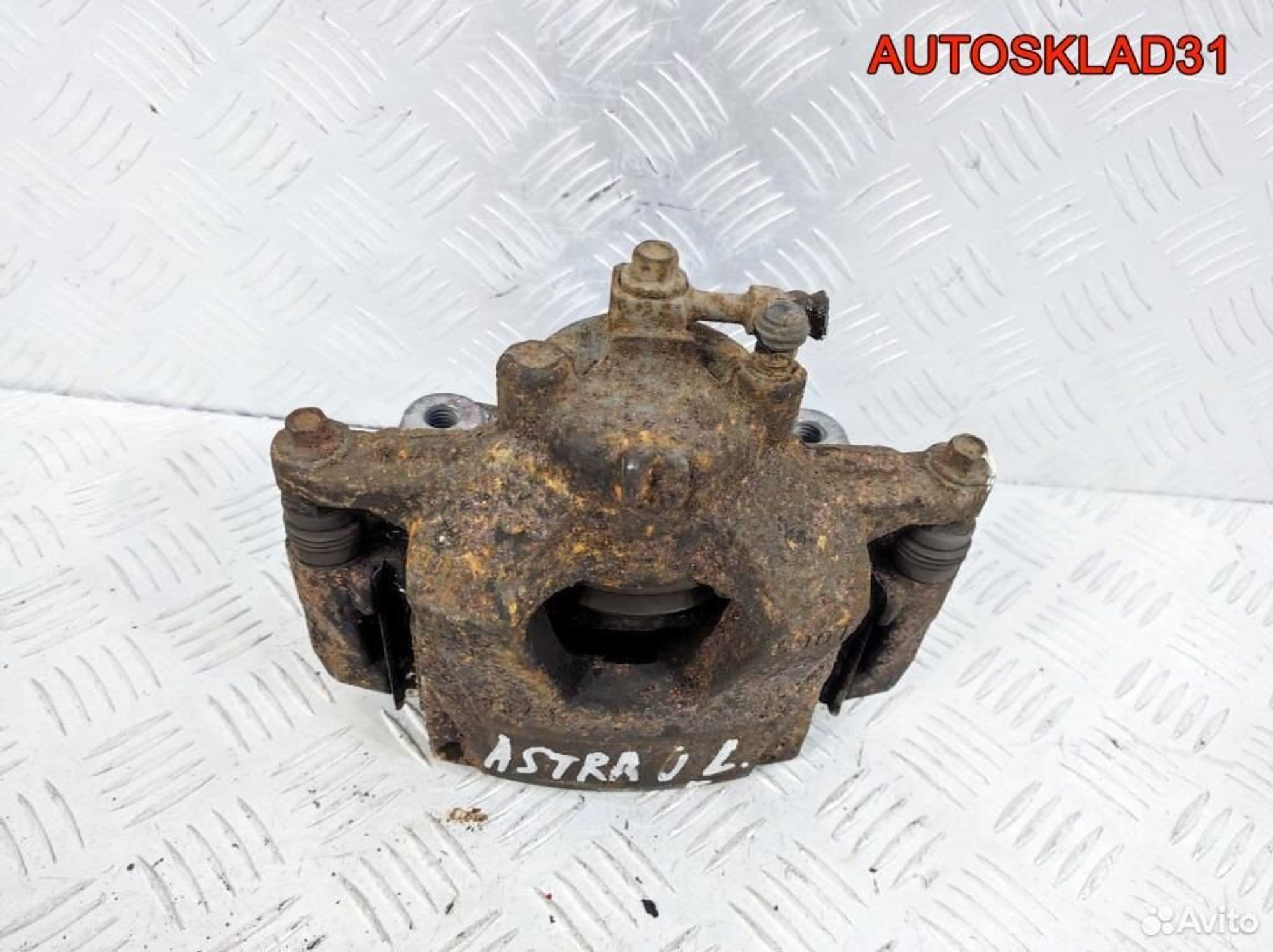 Суппорт тормозной перед левый Opel Astra J Бензин, 2100 рублей, Дубовое