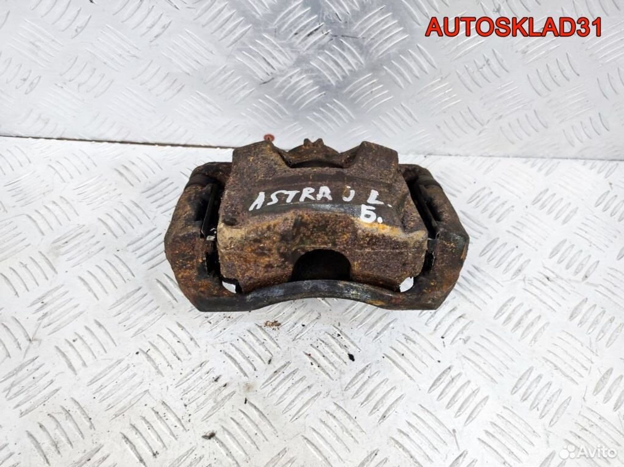 Суппорт тормозной перед левый Opel Astra J Бензин, 2100 рублей, Дубовое