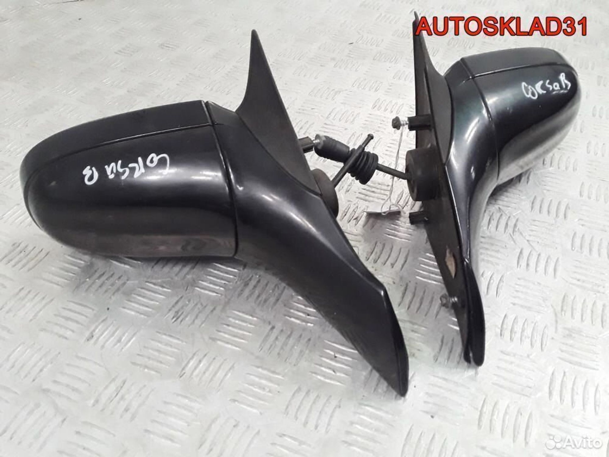 Зеркало механическое Opel Corsa B 90482039, 1700 рублей, Дубовое