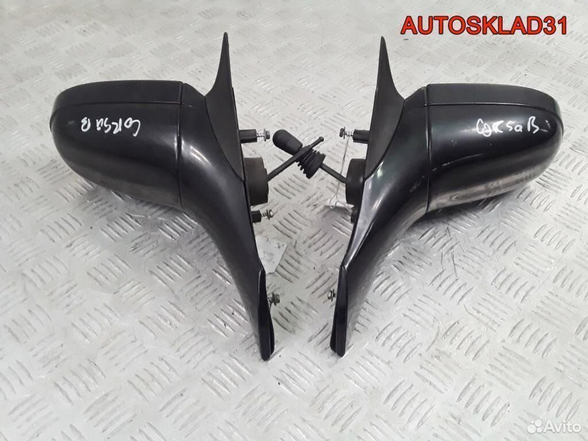 Зеркало механическое Opel Corsa B 90482039, 1700 рублей, Дубовое