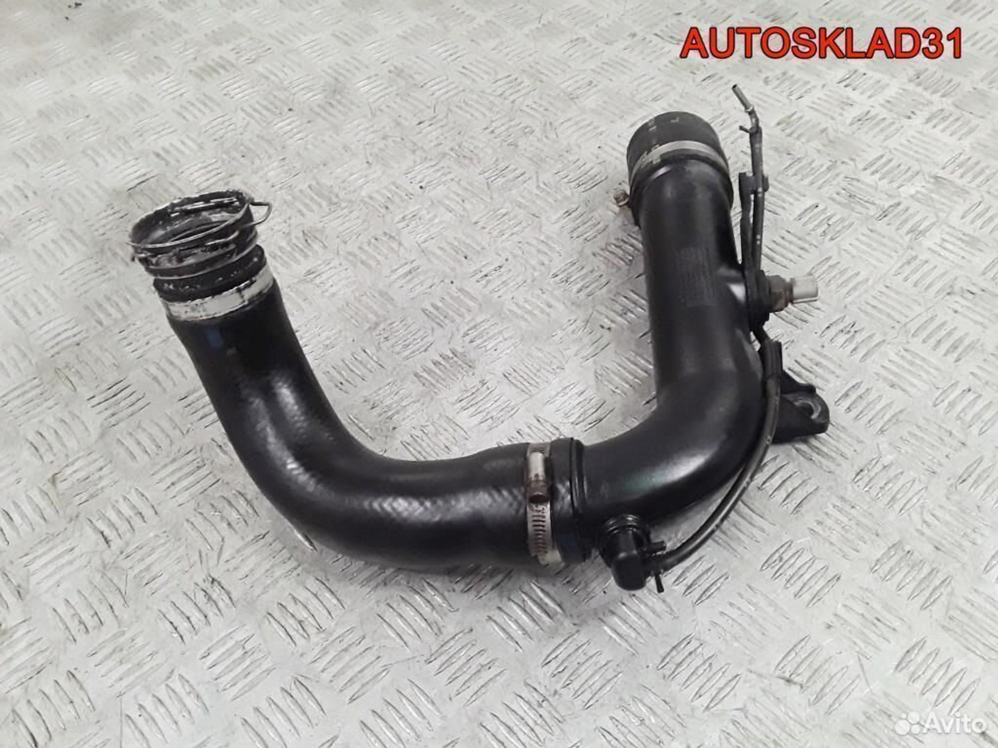 Патрубок интеркулера Toyota Corolla Verso 2adftv, 1200 рублей, Дубовое