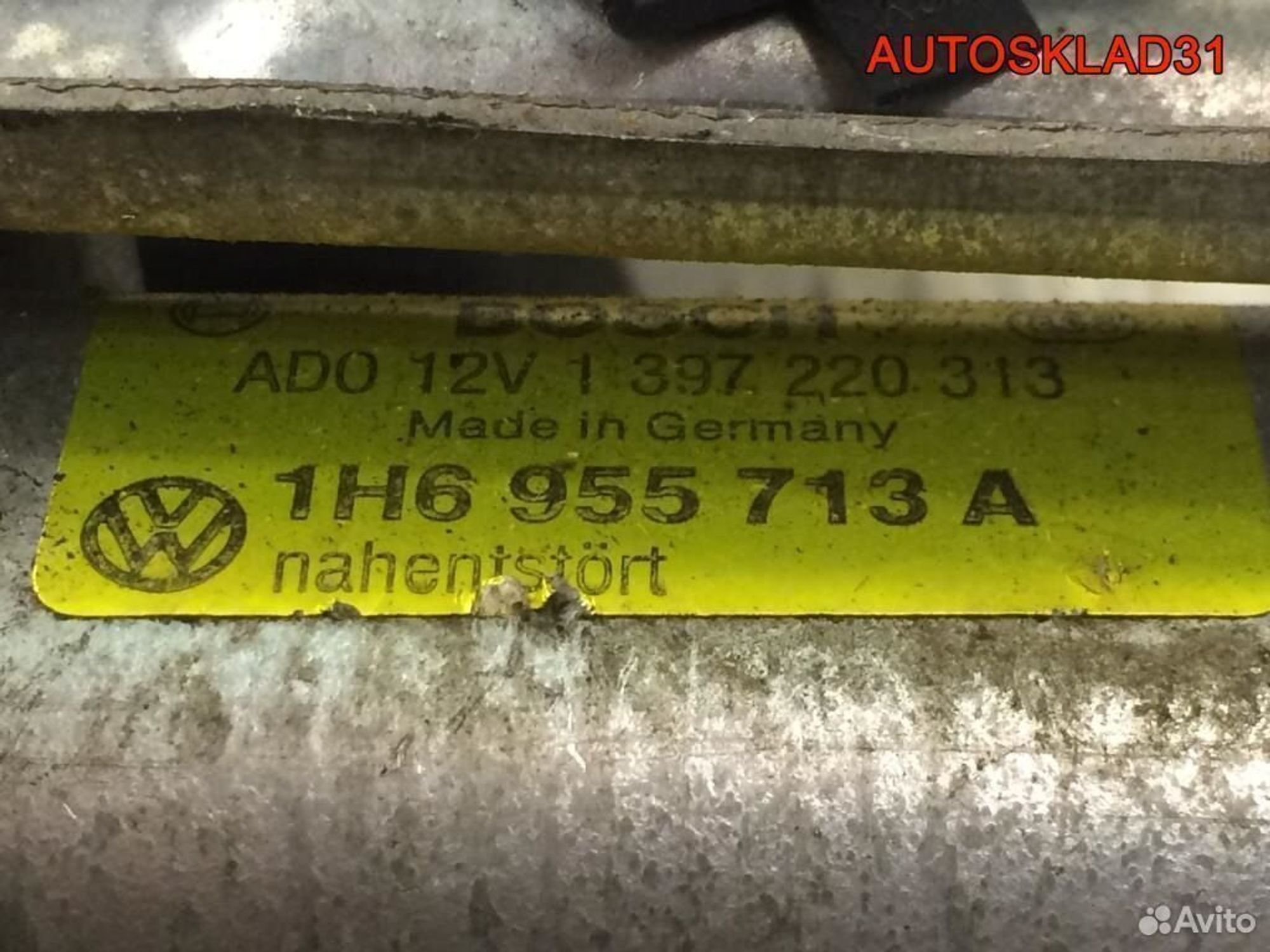 Моторчик дворников задний VW Golf 3 1H6955713A, 2900 рублей, Дубовое