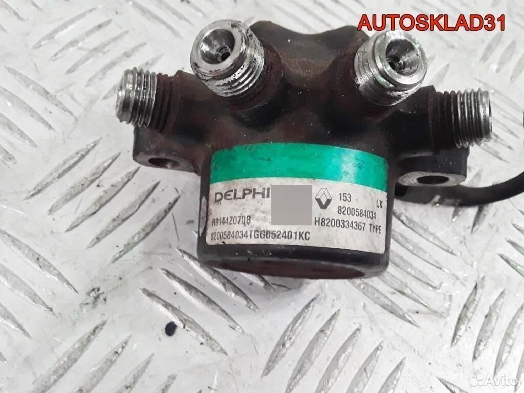 Рейка топливная Renault Sandero 1,5 K9K 8200584034, 2900 рублей, Дубовое