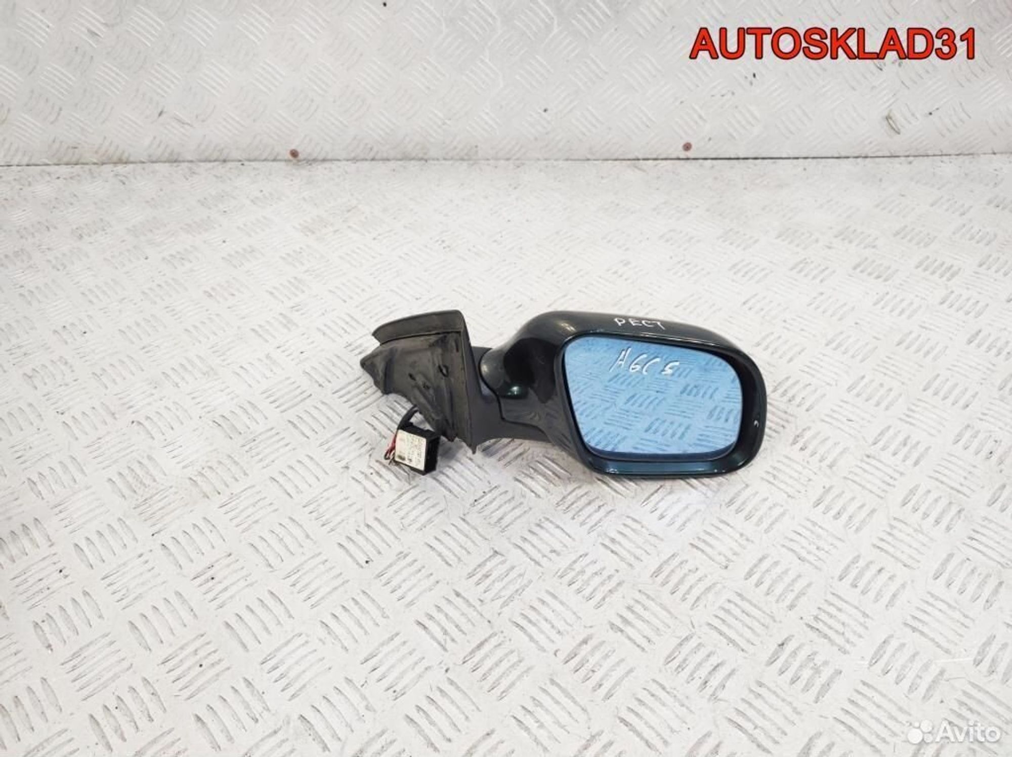 Зеркало правое 5 контактов Audi A6 C5 Переходка, 3600 рублей, Дубовое