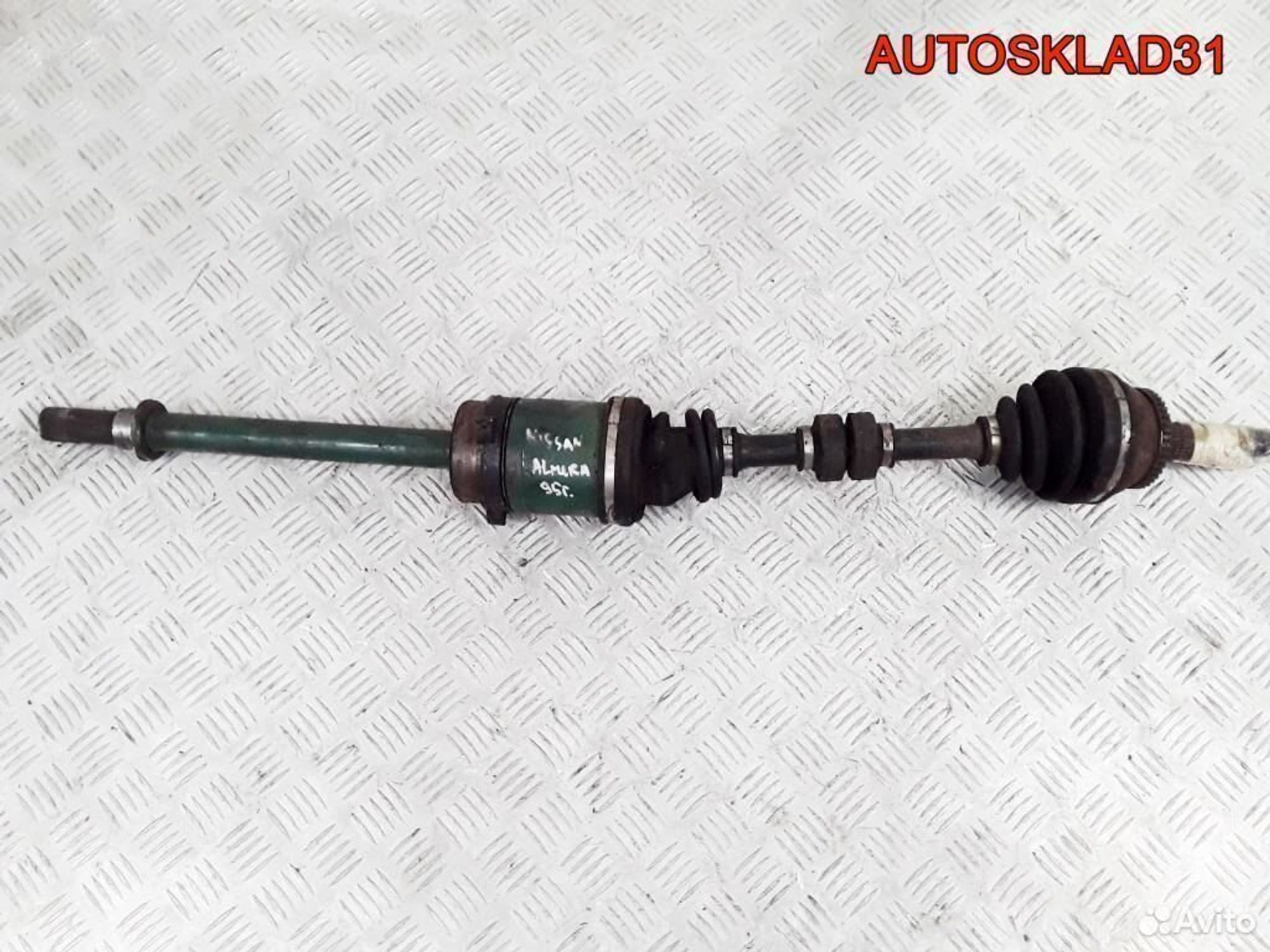 Привод передний правый Nissan Almera N15 YD20, 2700 рублей, Дубовое