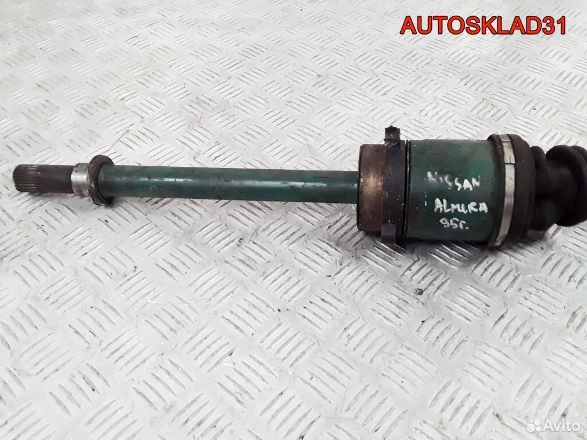 Привод передний правый Nissan Almera N15 YD20, 2700 рублей, Дубовое