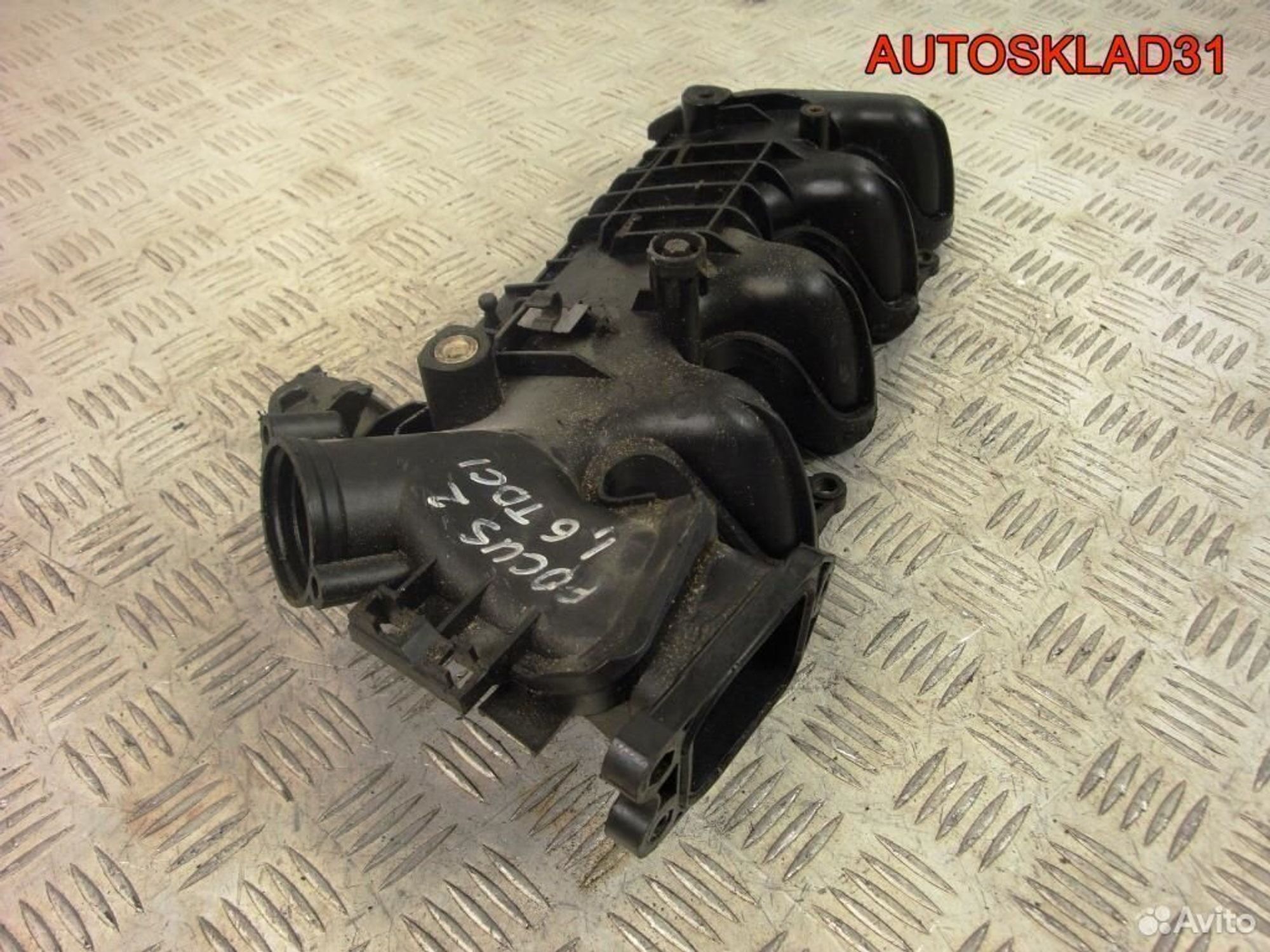 Коллектор впускной Ford Focus 2 1.6 TDI 9653808680, 2600 рублей, Дубовое