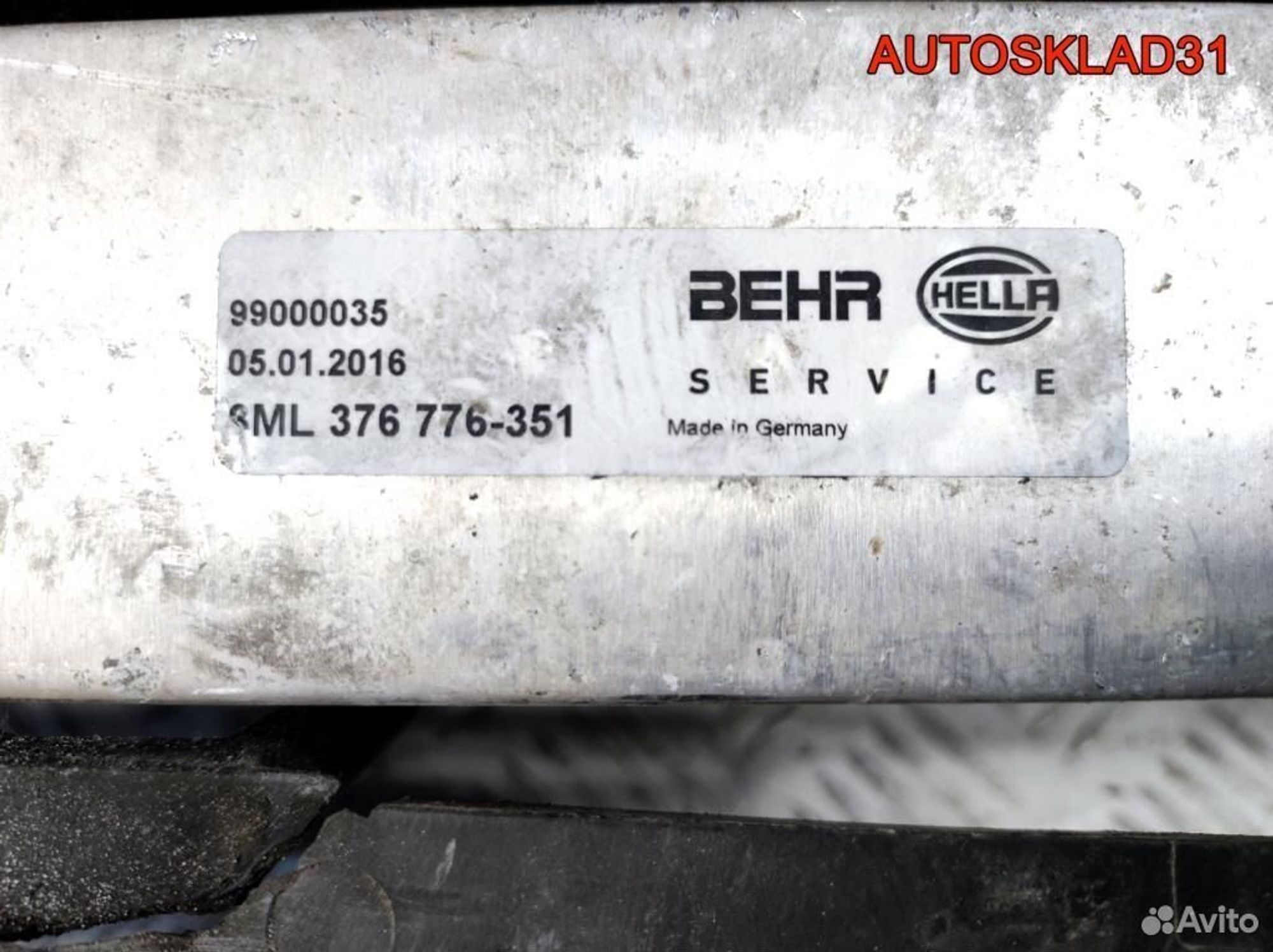 Интеркулер Mercedes Benz W203 8ML376776351, 3200 рублей, Дубовое