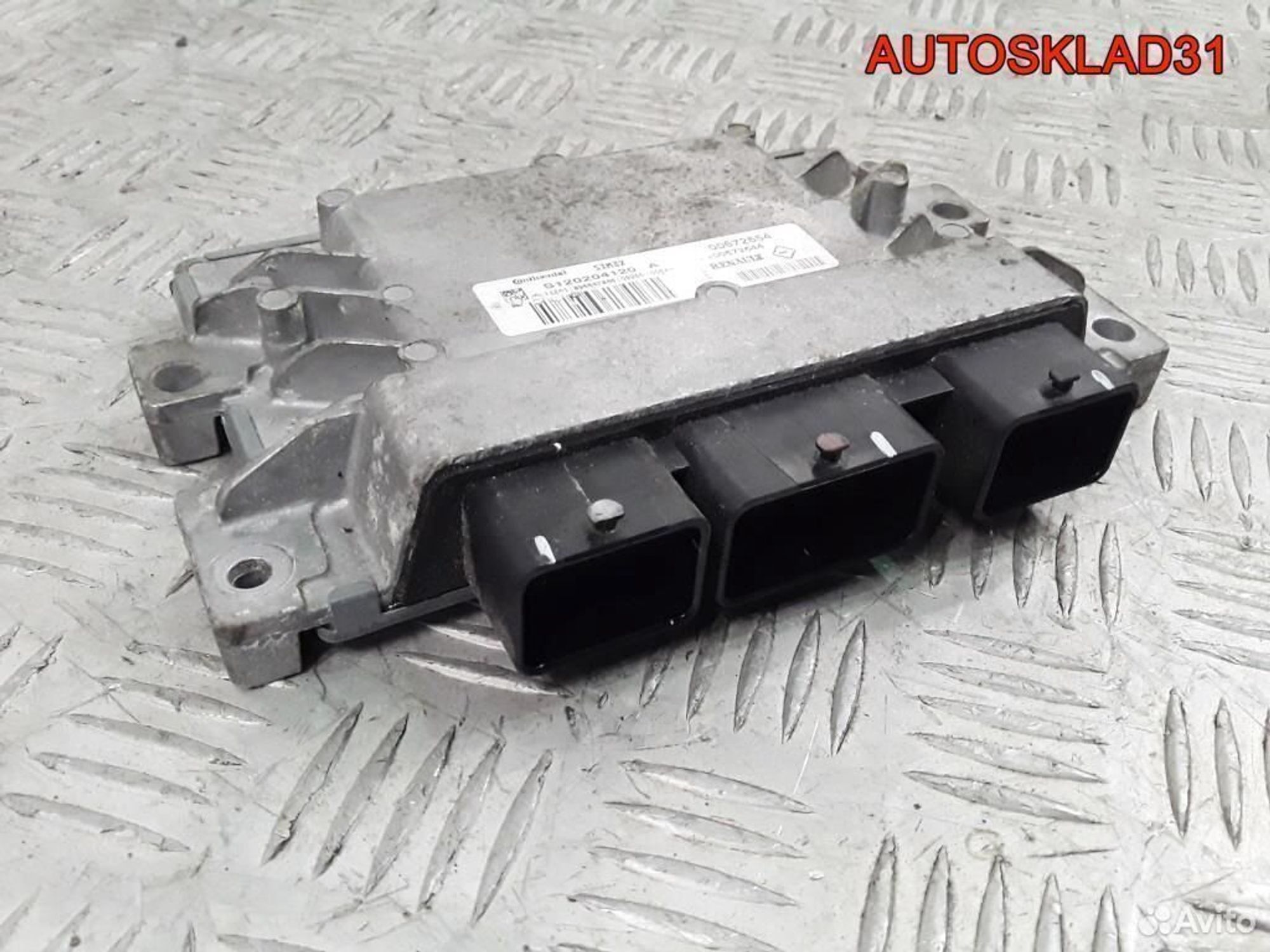 Блок эбу Renault Logan 1.2 16V D4F732 200672654, 7700 рублей, Дубовое