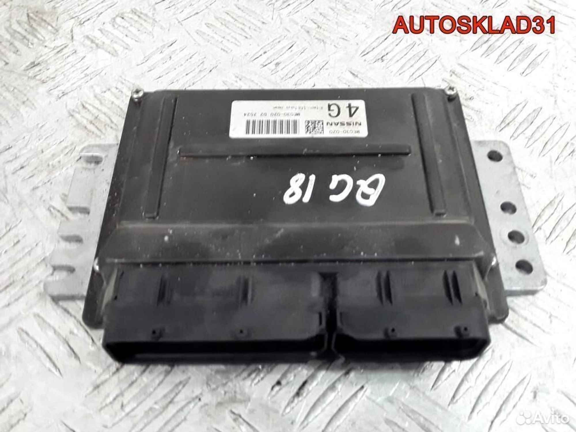 Блок эбу Nissan Primera P12E 1,8 QG18DE MEC30020, 4100 рублей, Дубовое