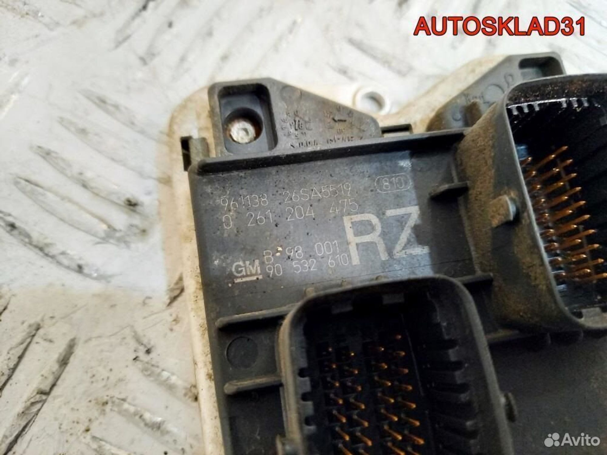 Блок эбу Opel Corsa B 1,2 X12XE 90532610 Бензин, 2900 рублей, Дубовое