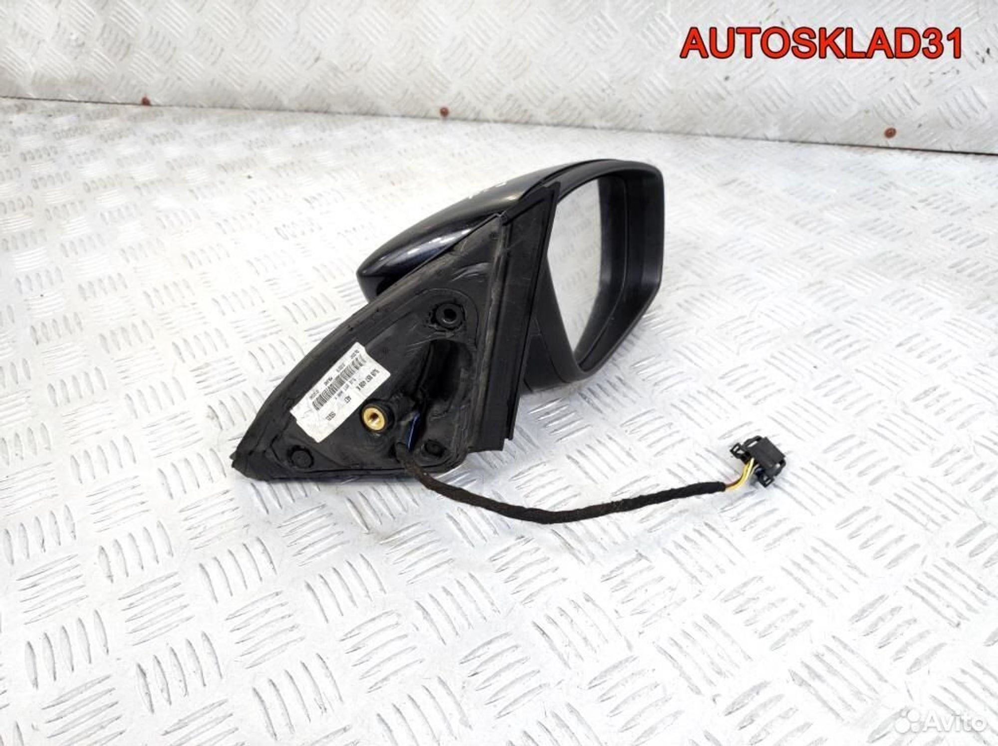 Зеркало правое электрическое Skoda Rapid 5JB857408, 5400 рублей, Дубовое