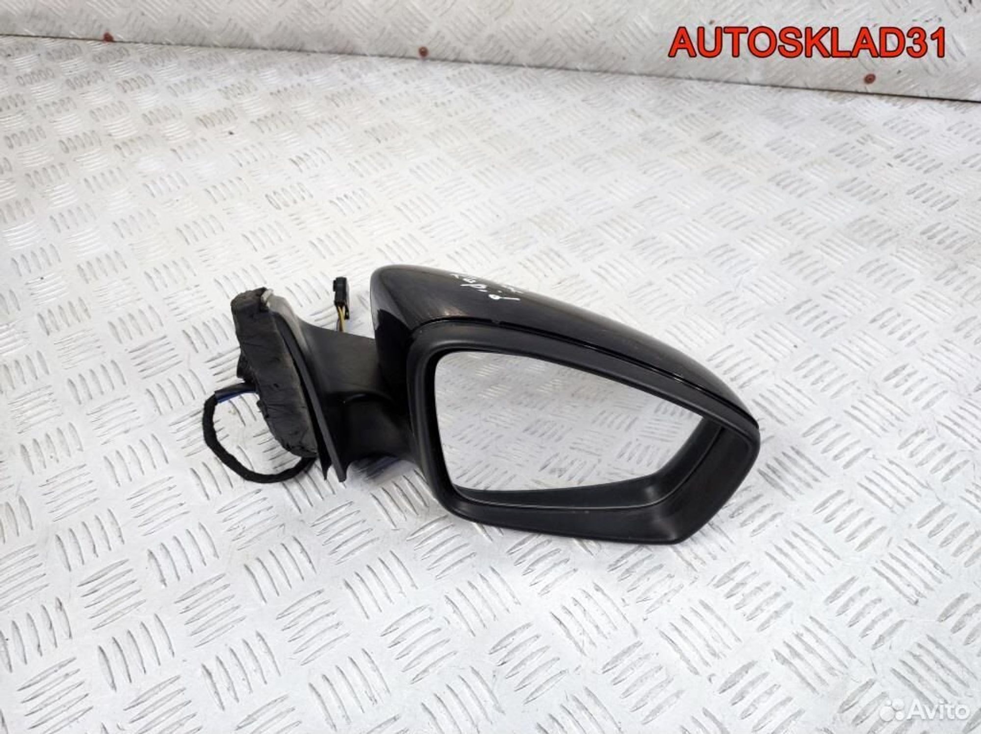 Зеркало правое электрическое Skoda Rapid 5JB857408, 5400 рублей, Дубовое