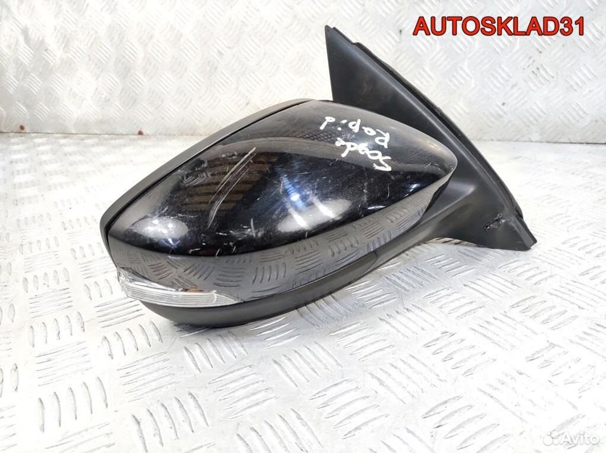 Зеркало правое электрическое Skoda Rapid 5JB857408, 5400 рублей, Дубовое