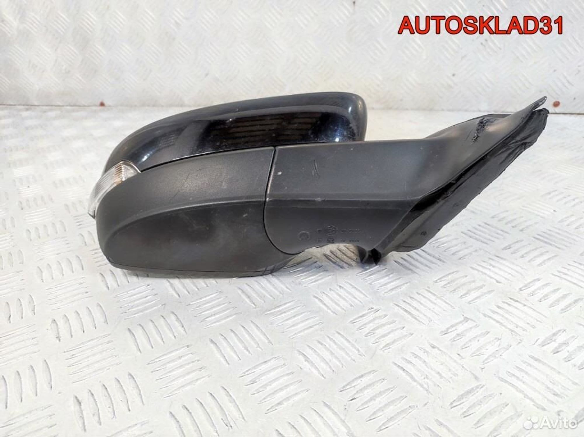 Зеркало правое электрическое Skoda Rapid 5JB857408, 5400 рублей, Дубовое