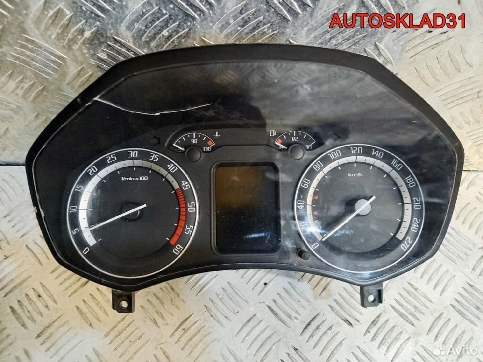 Панель приборов Skoda Octavia A5 1Z0920842E дизель, 10500 рублей, Дубовое