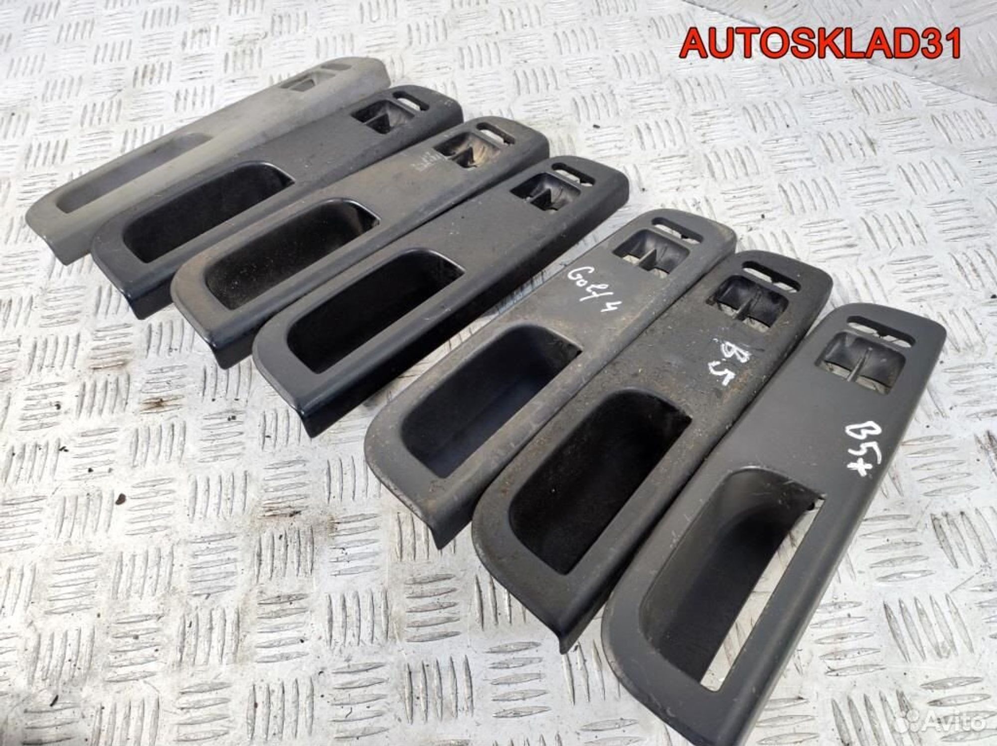 Накладка ручки внутренней VW Passat B5 3B1867171D, 500 рублей, Дубовое