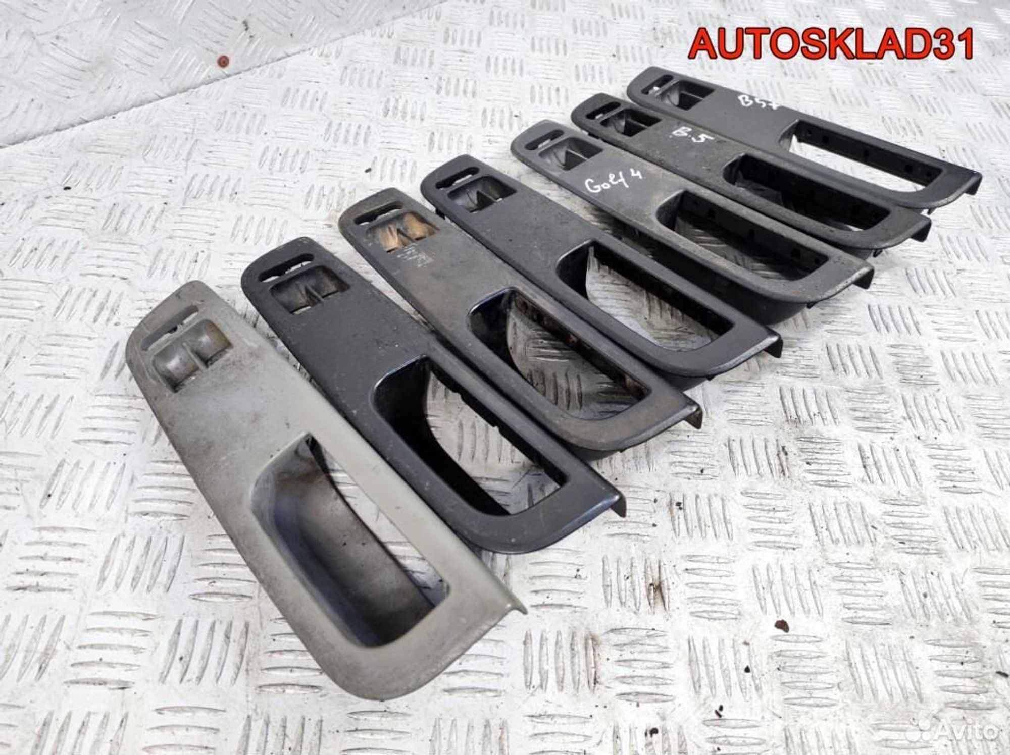 Накладка ручки внутренней VW Passat B5 3B1867171D, 500 рублей, Дубовое